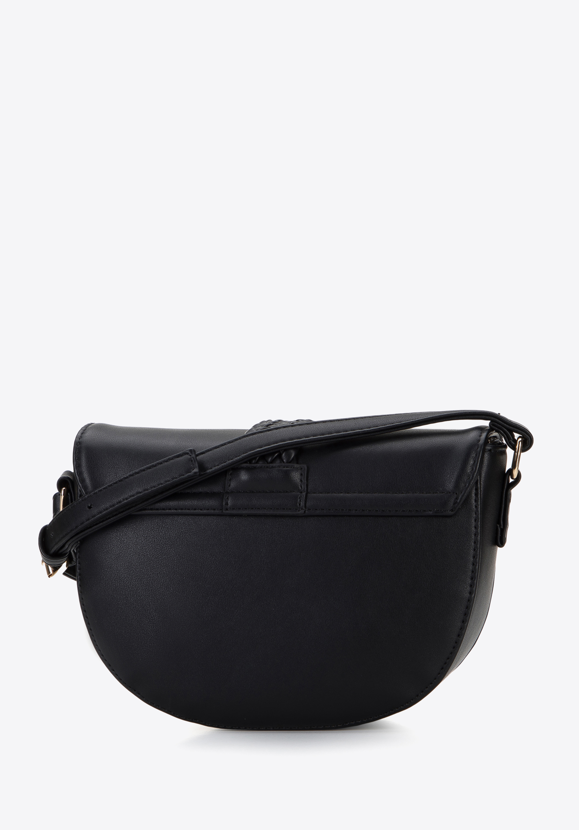 Damska listonoszka z ozdobną plecionką