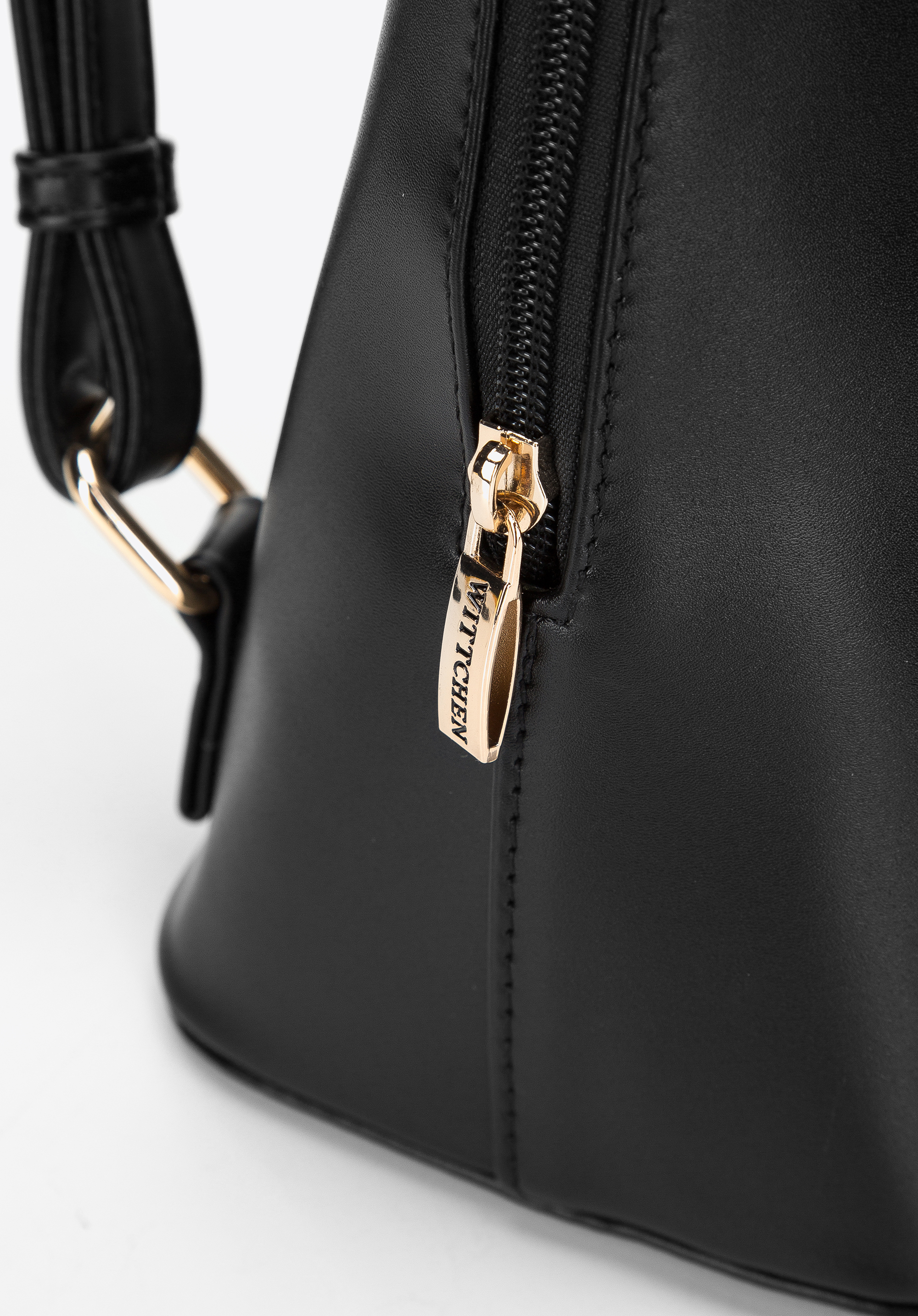 Damski plecak z ekoskóry trapezowy