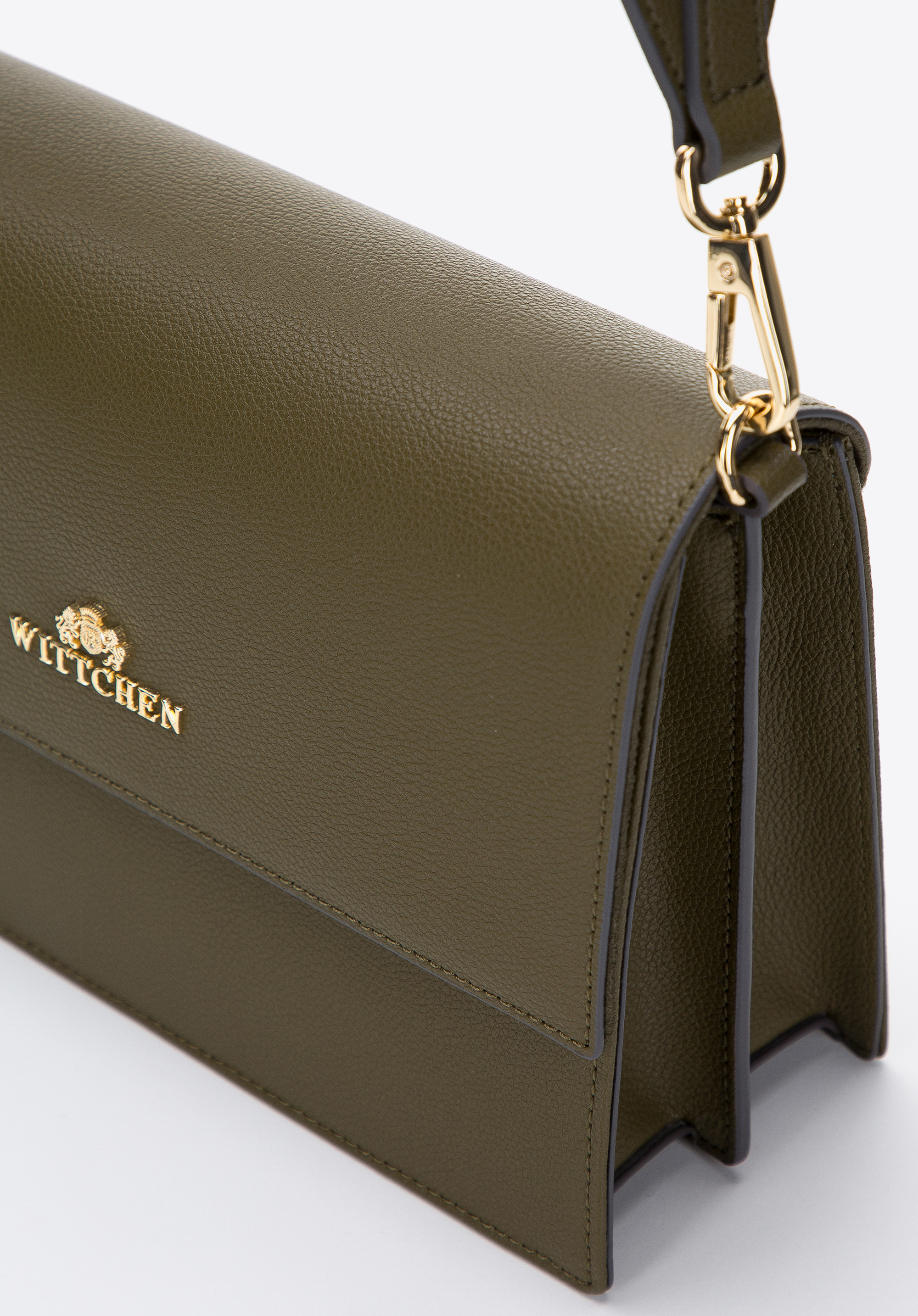 Damska torebka skórzana dwukomorowa klasyczna