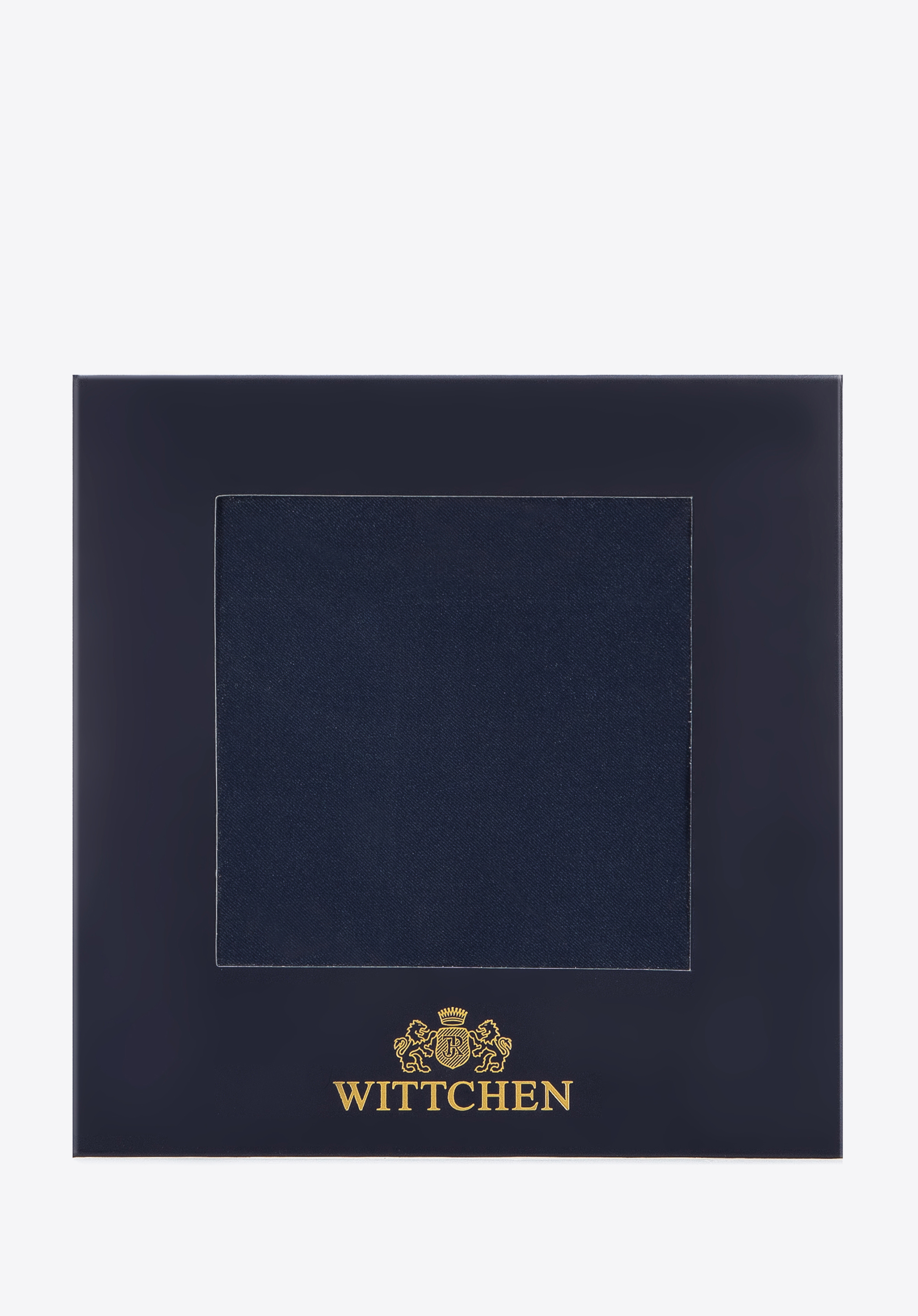 Poszetka z jedwabiu jednokolorowa