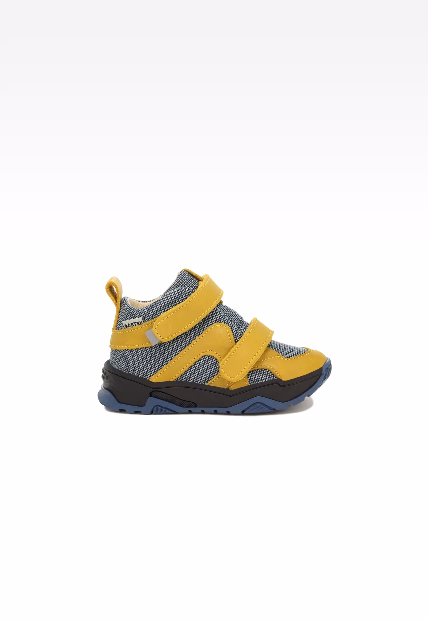 Sneakers BARTEK 11711009, dla chłopców, niebiesko-żółty