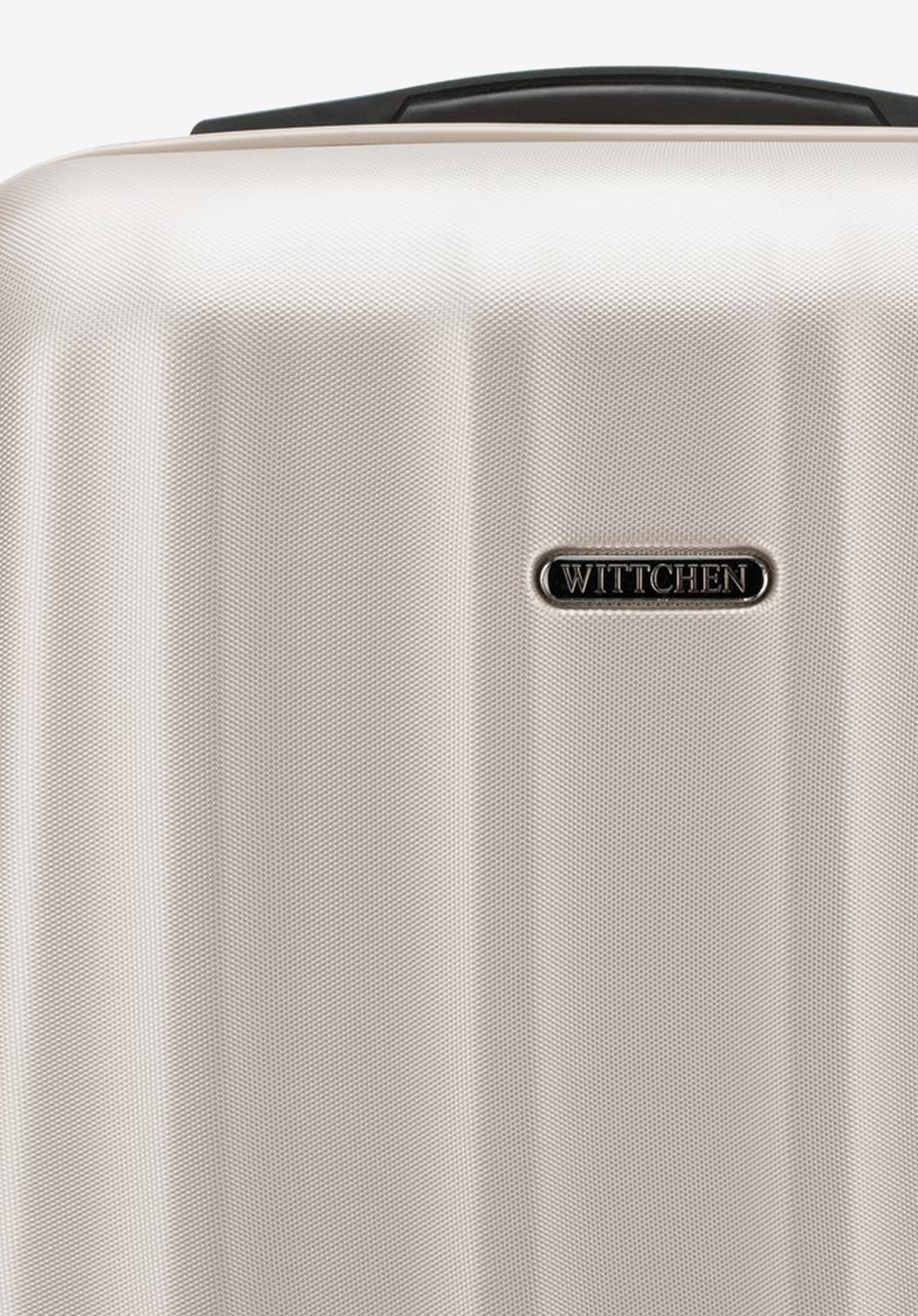 Walizka kabinowa z polikarbonu fakturowana