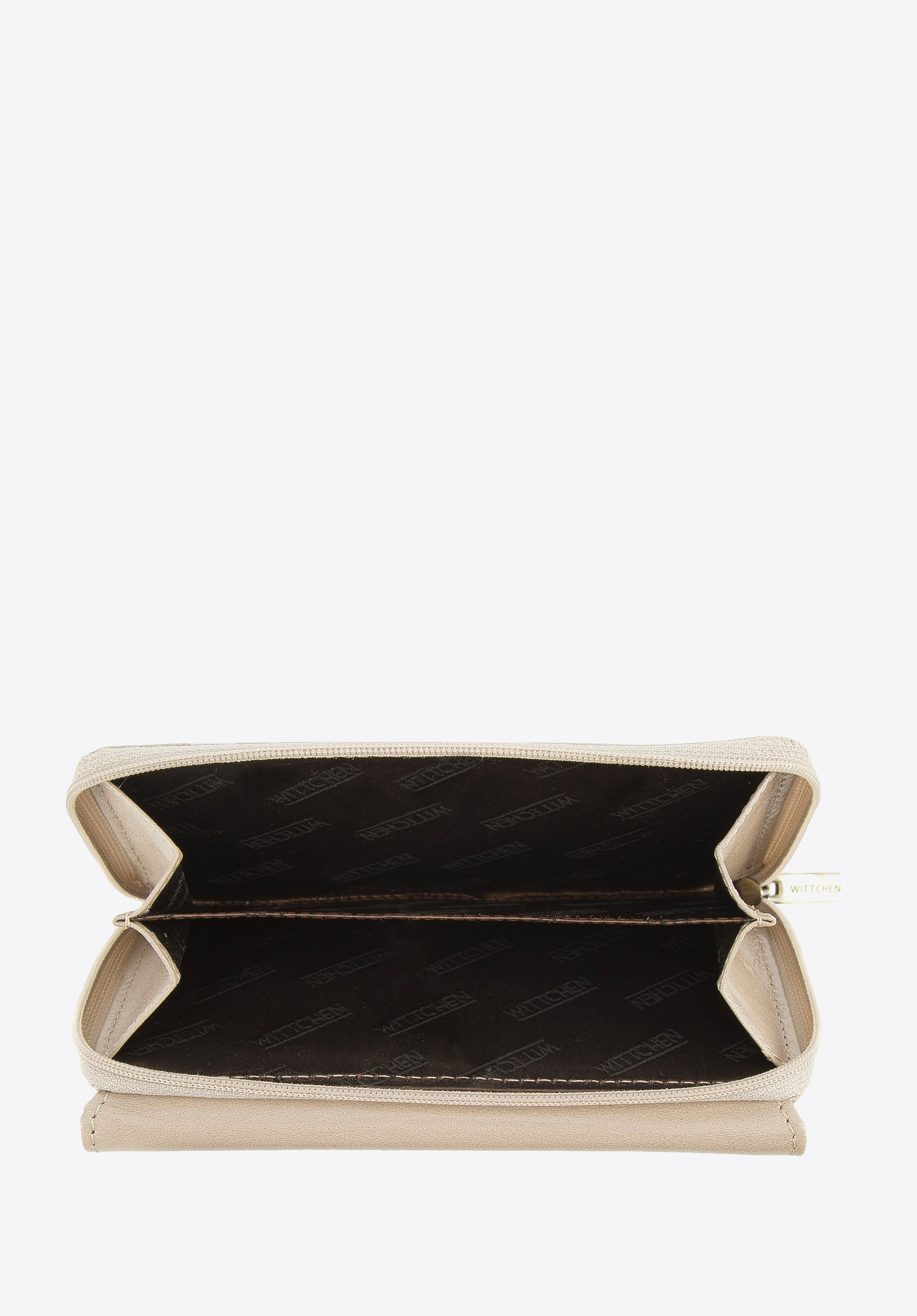 Damski portfel ze skóry poziomy