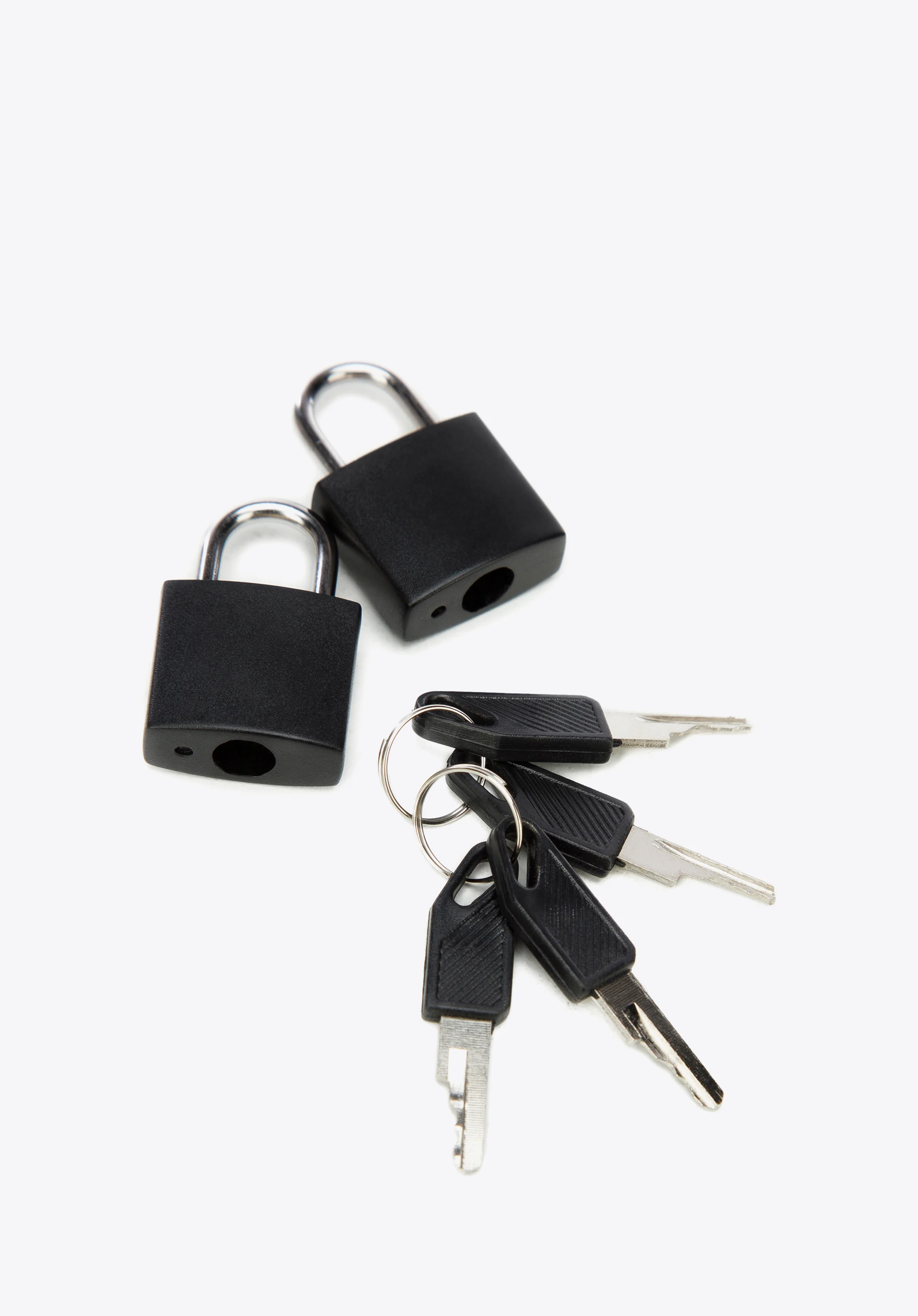 Kłódka na jeden klucz – zestaw 2 sztuk