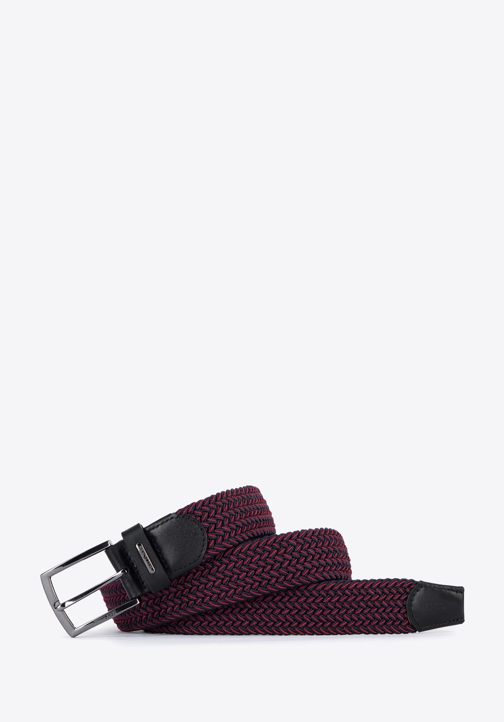 Męski pasek z plecionki