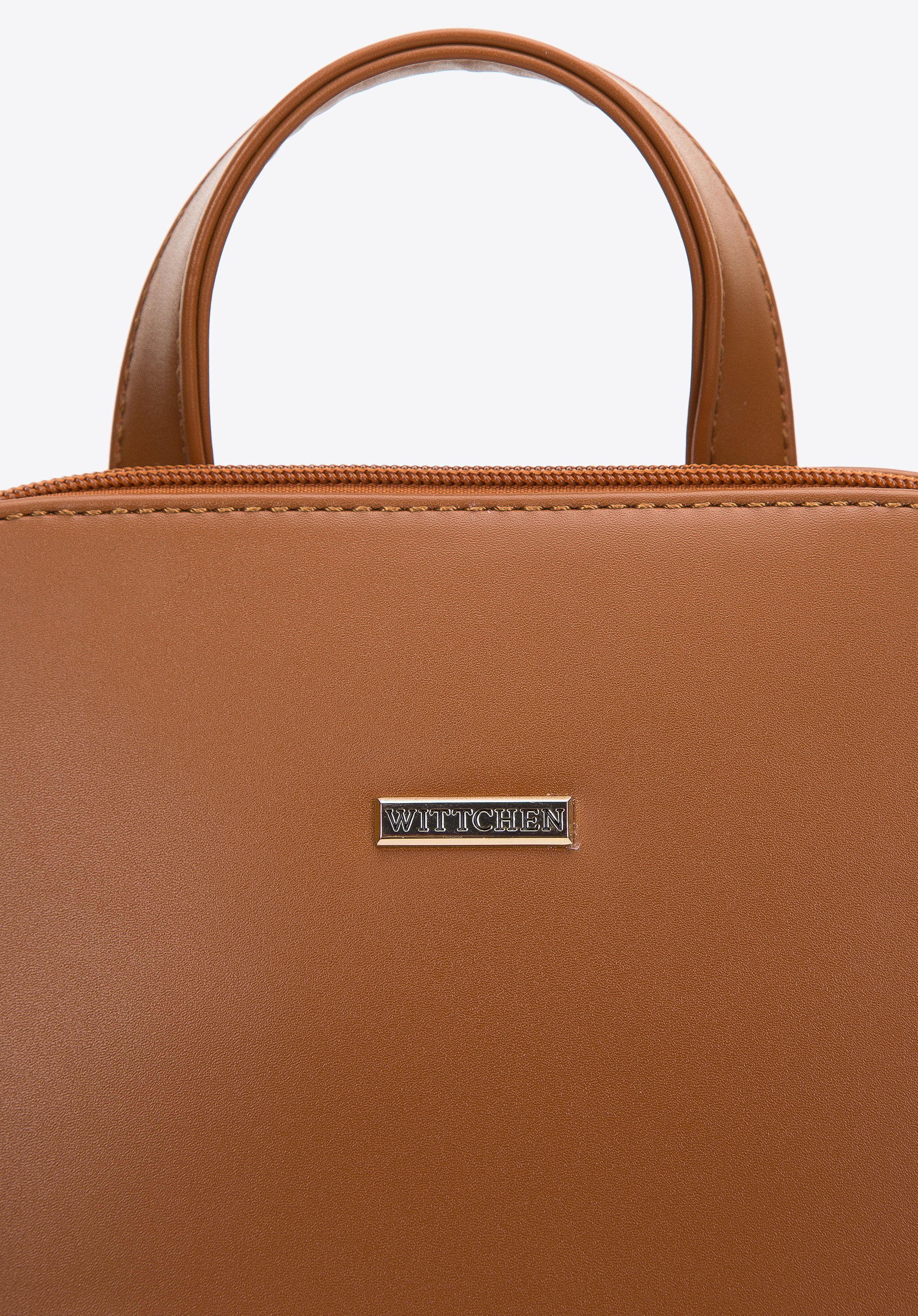 Damski plecak z ekoskóry trapezowy