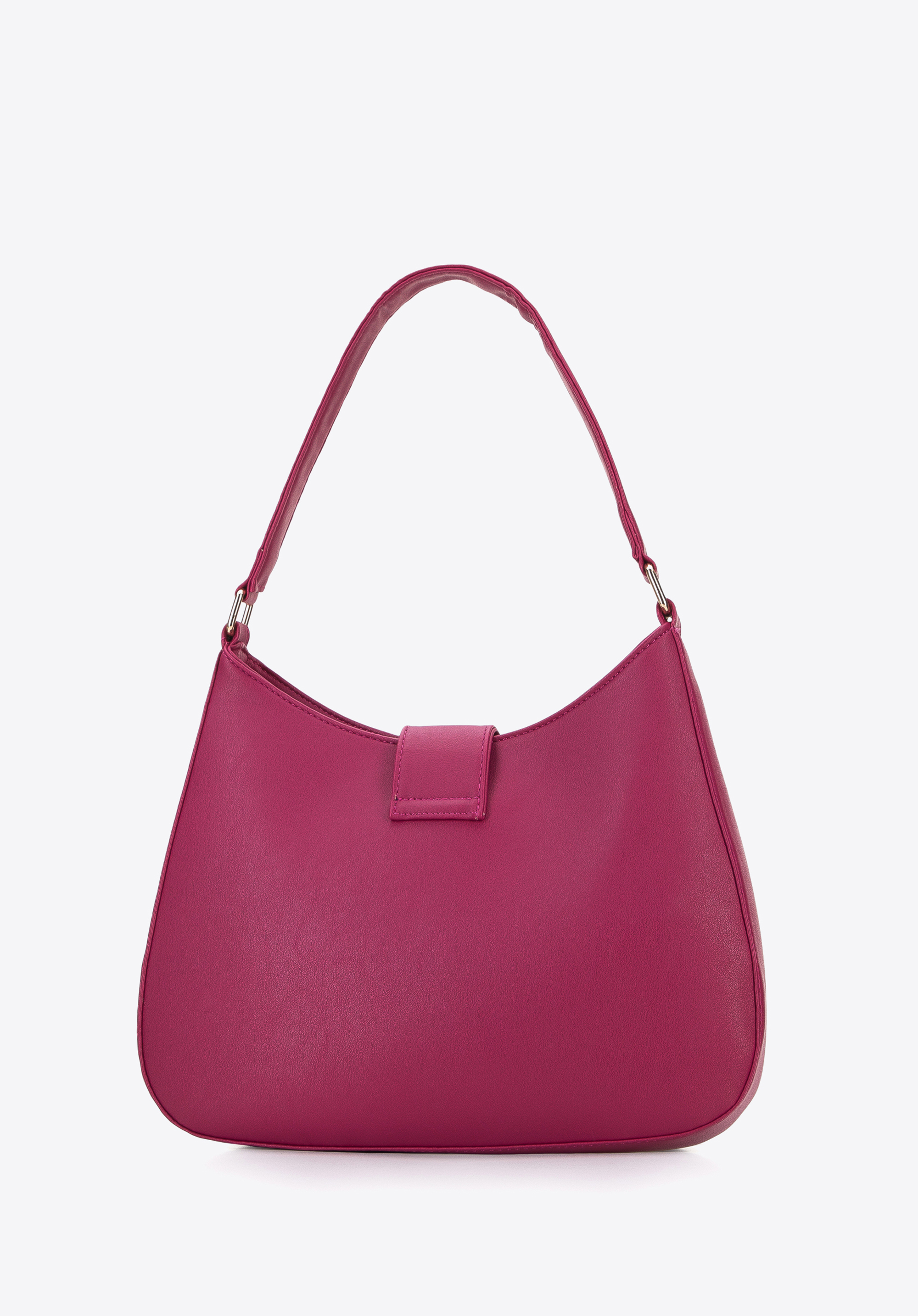 Torebka półksiężyc z ekoskóry z chwostem