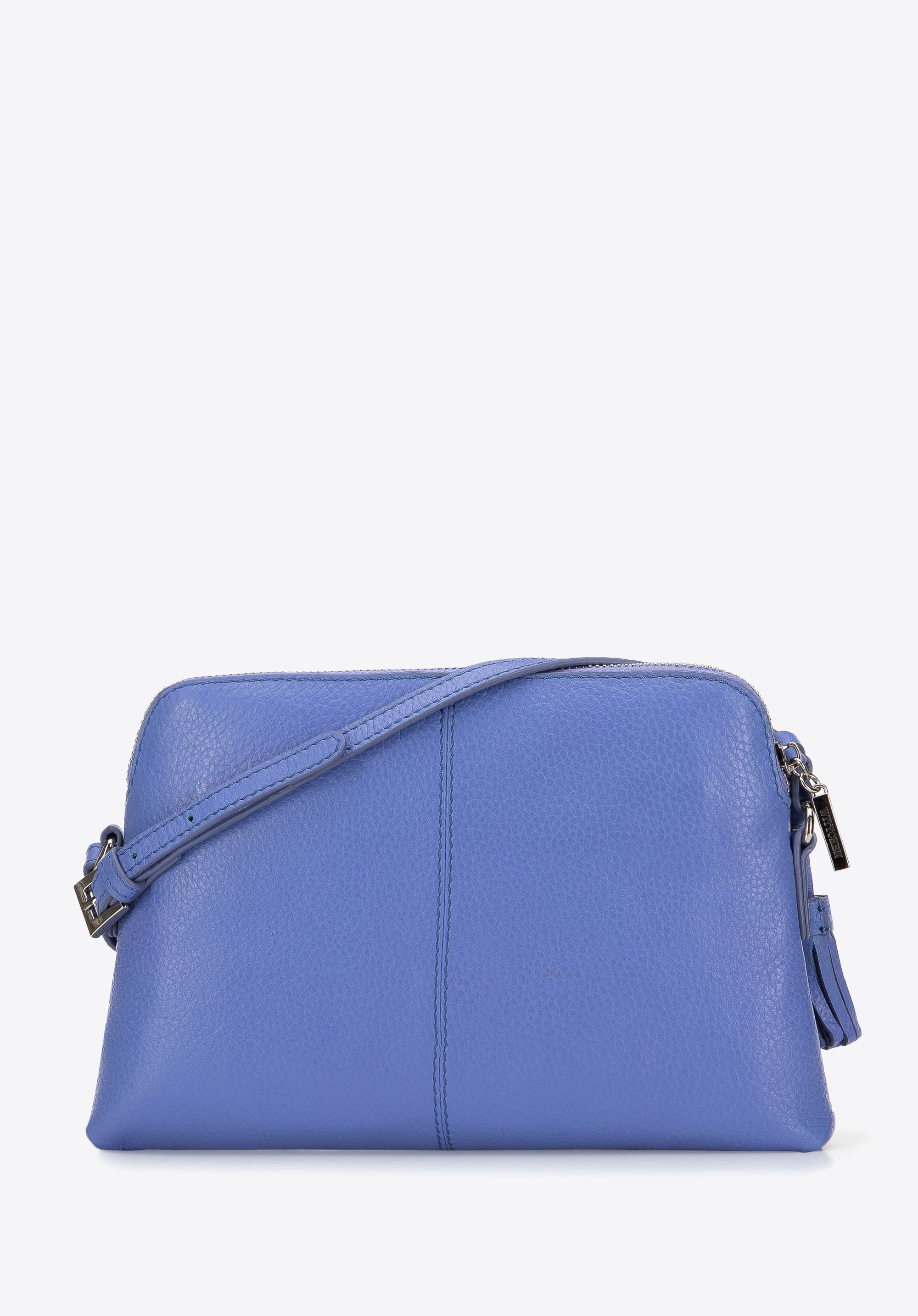 Damska listonoszka skórzana z chwostem