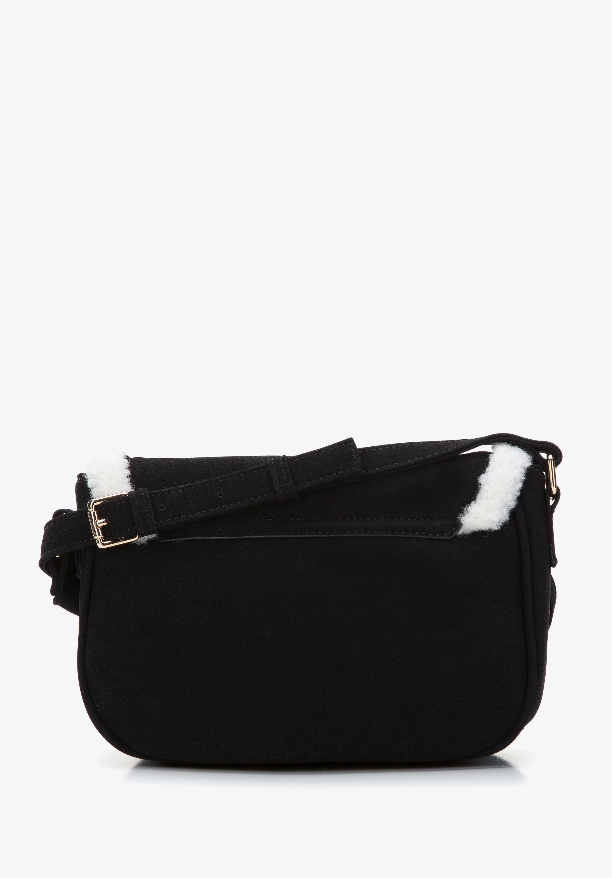 Damska listonoszka ze sztucznym futerkiem