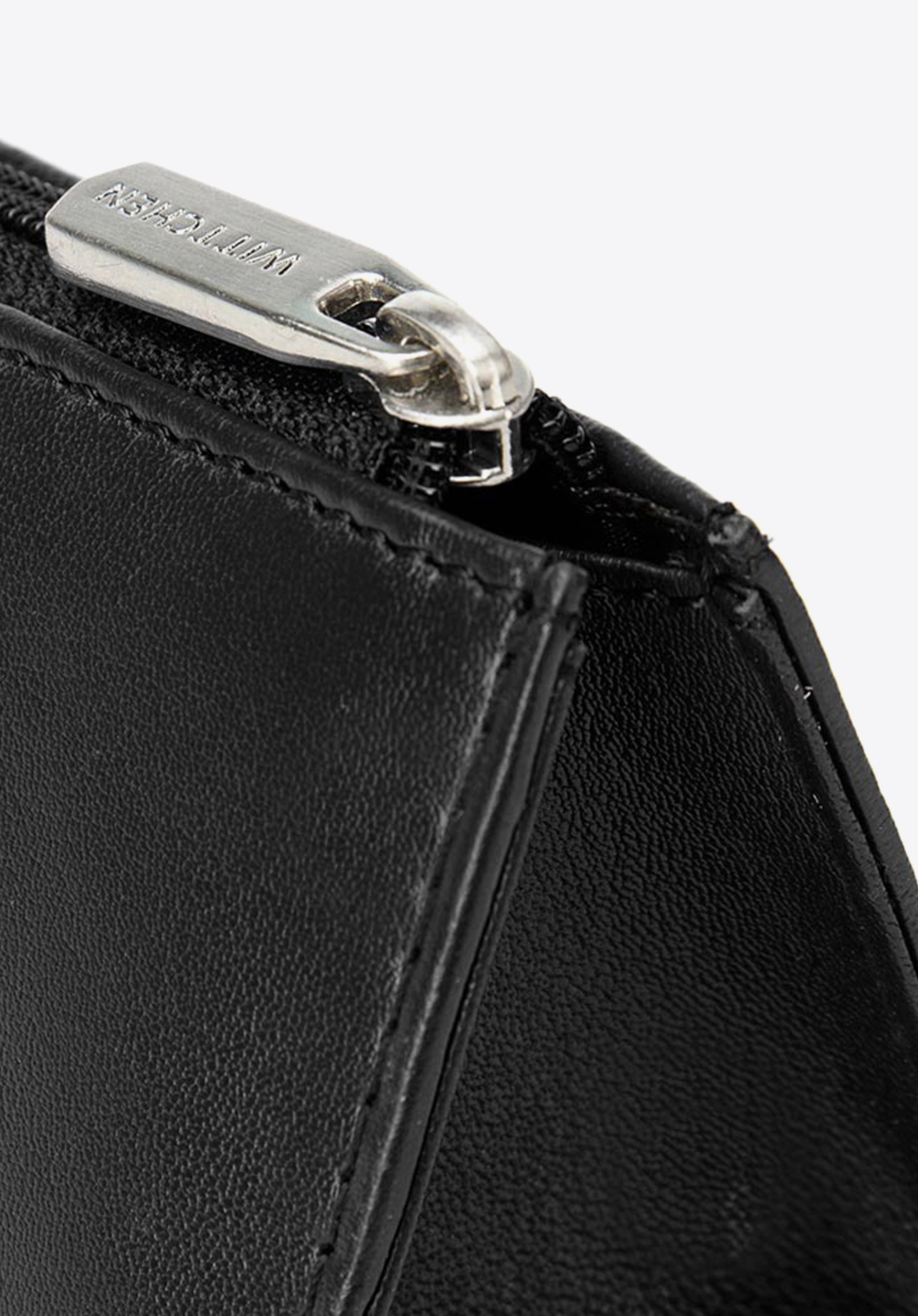 Etui na okulary ze skóry trójkątne