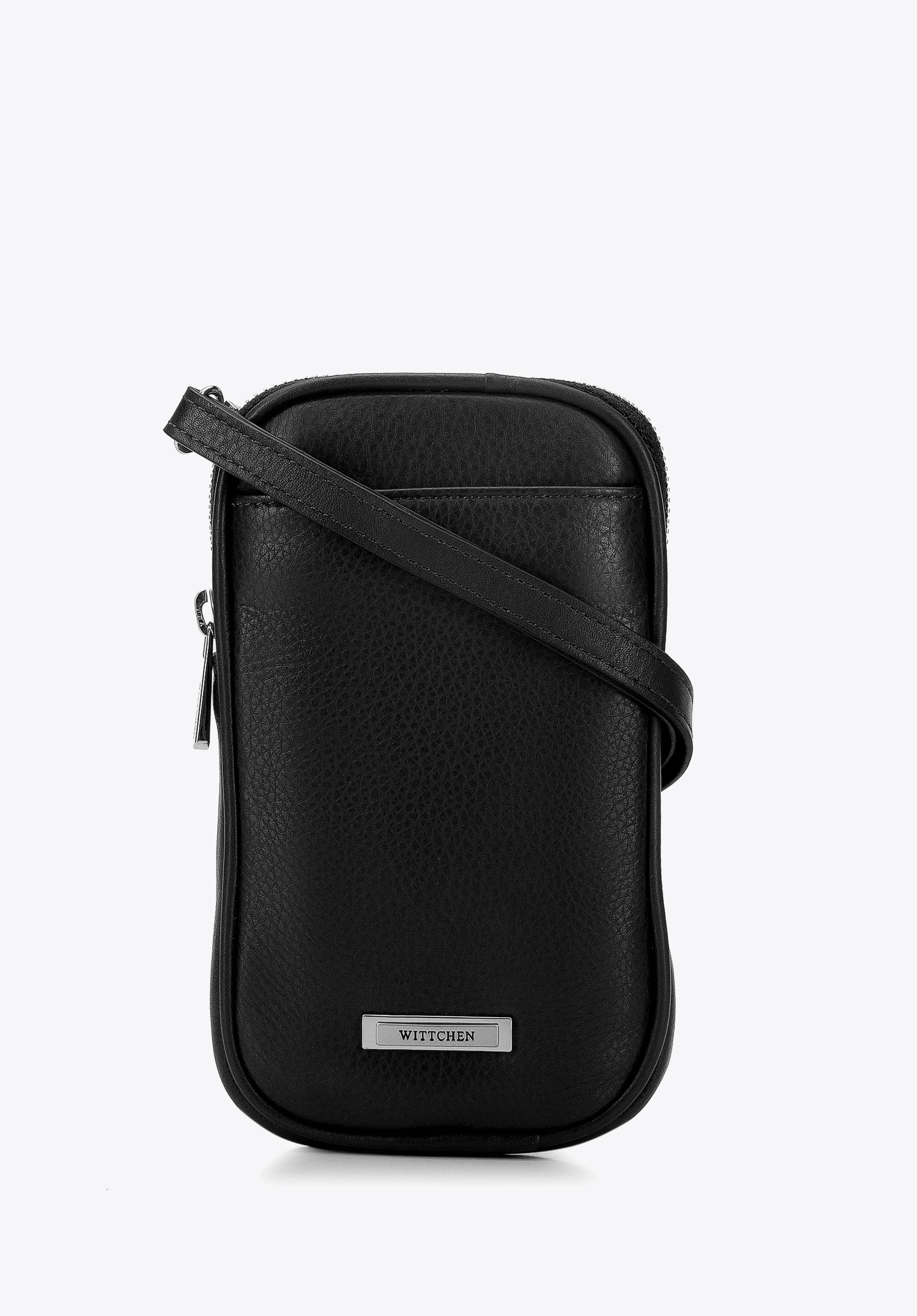 Męska torba na telefon skórzana