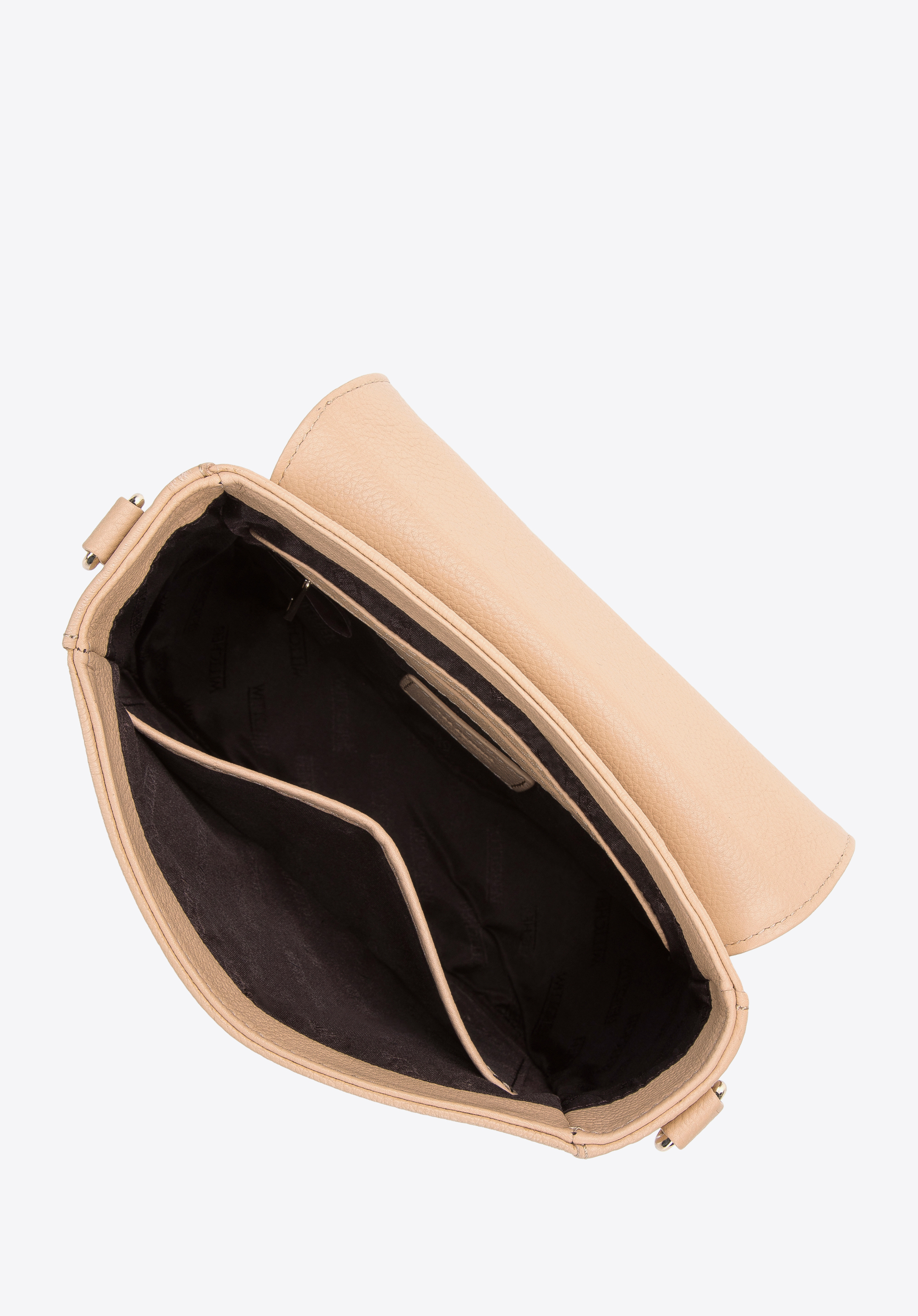 Damska torebka saddle bag skórzana prosta