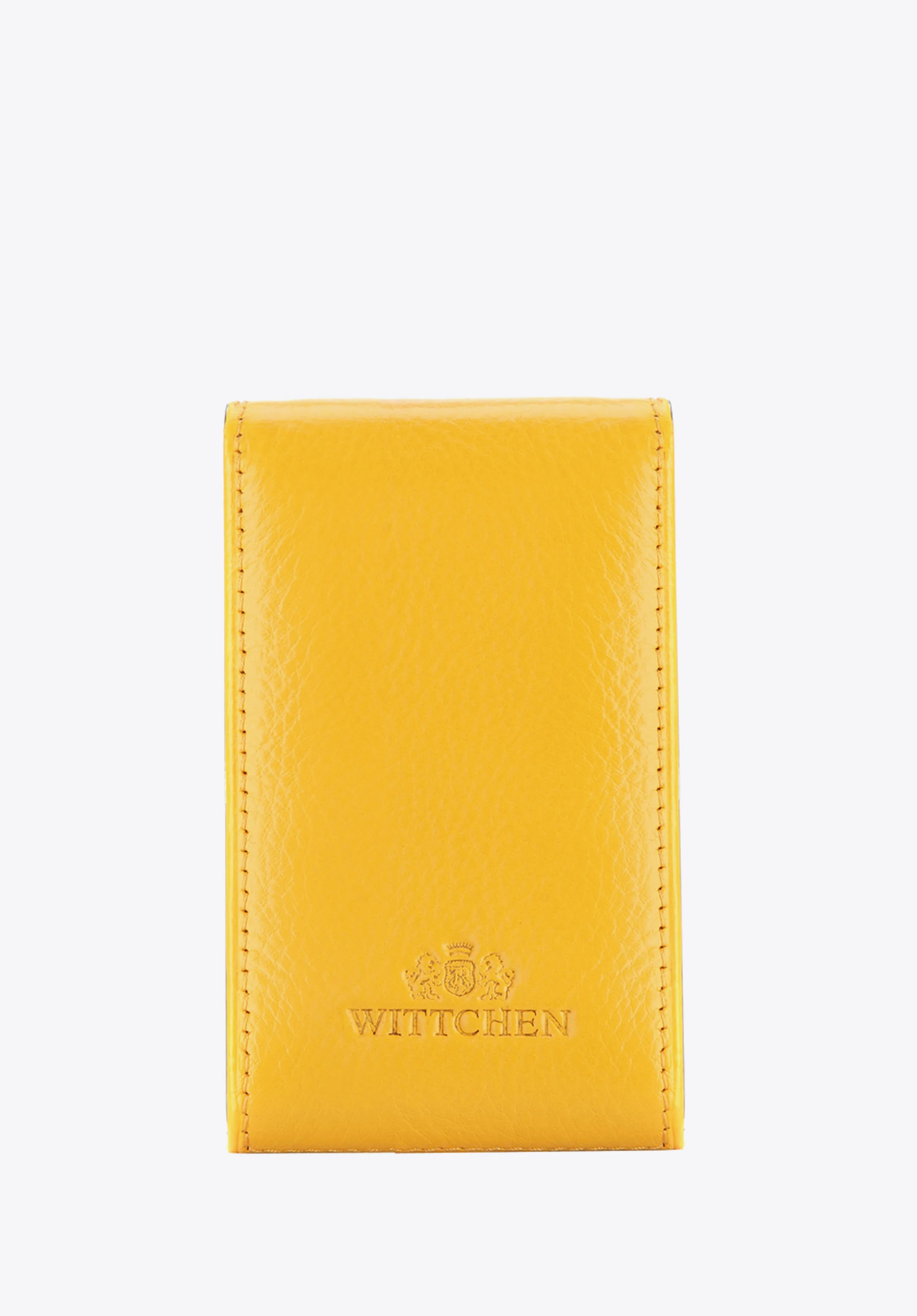 Etui na wizytówki ze skóry twarde