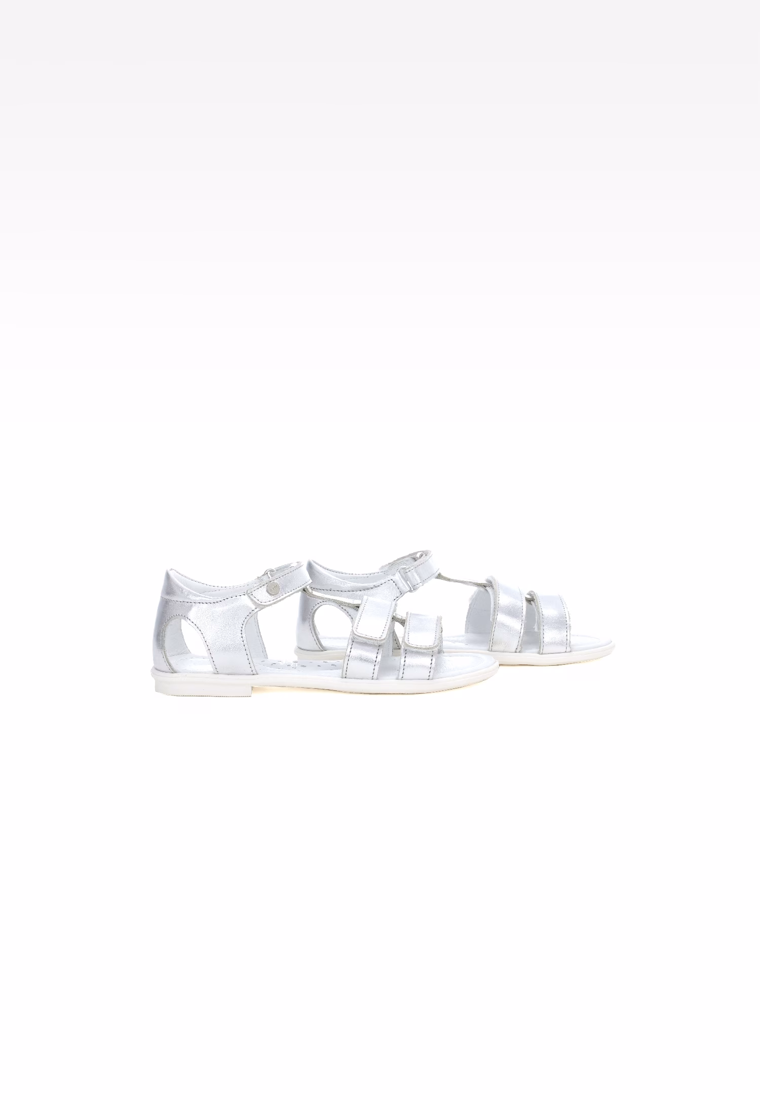 Sandały BARTEK W-59016/SIE, dla dziewcząt, srebrny