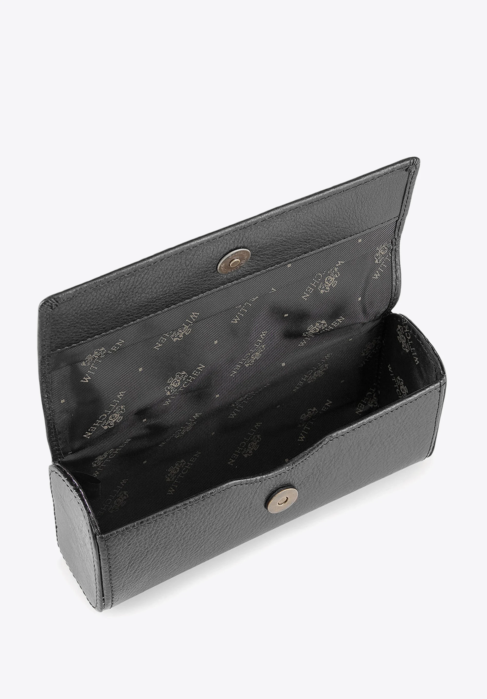 Etui na okulary skórzane proste