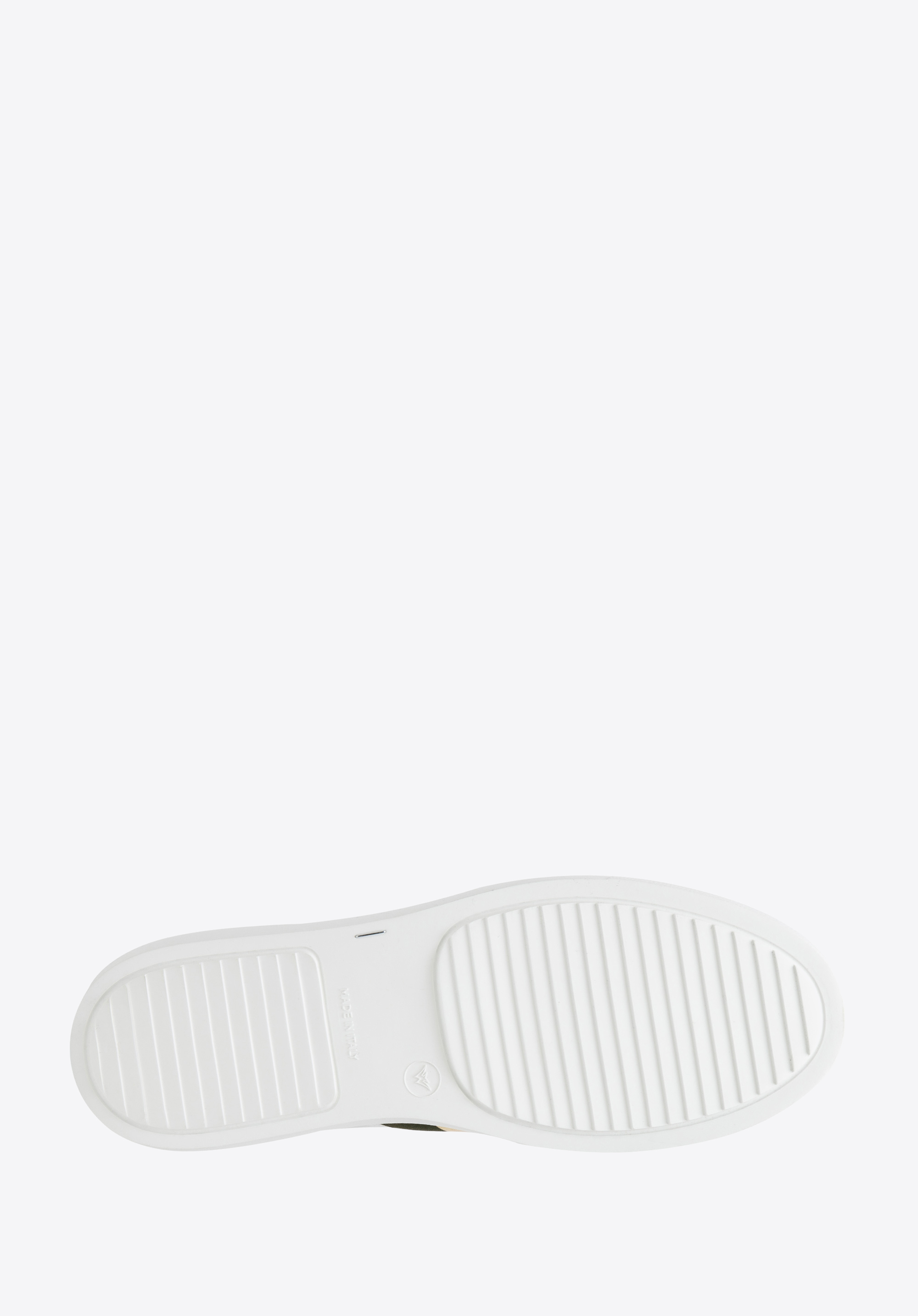 Damskie sneakersy skórzane z klamrami