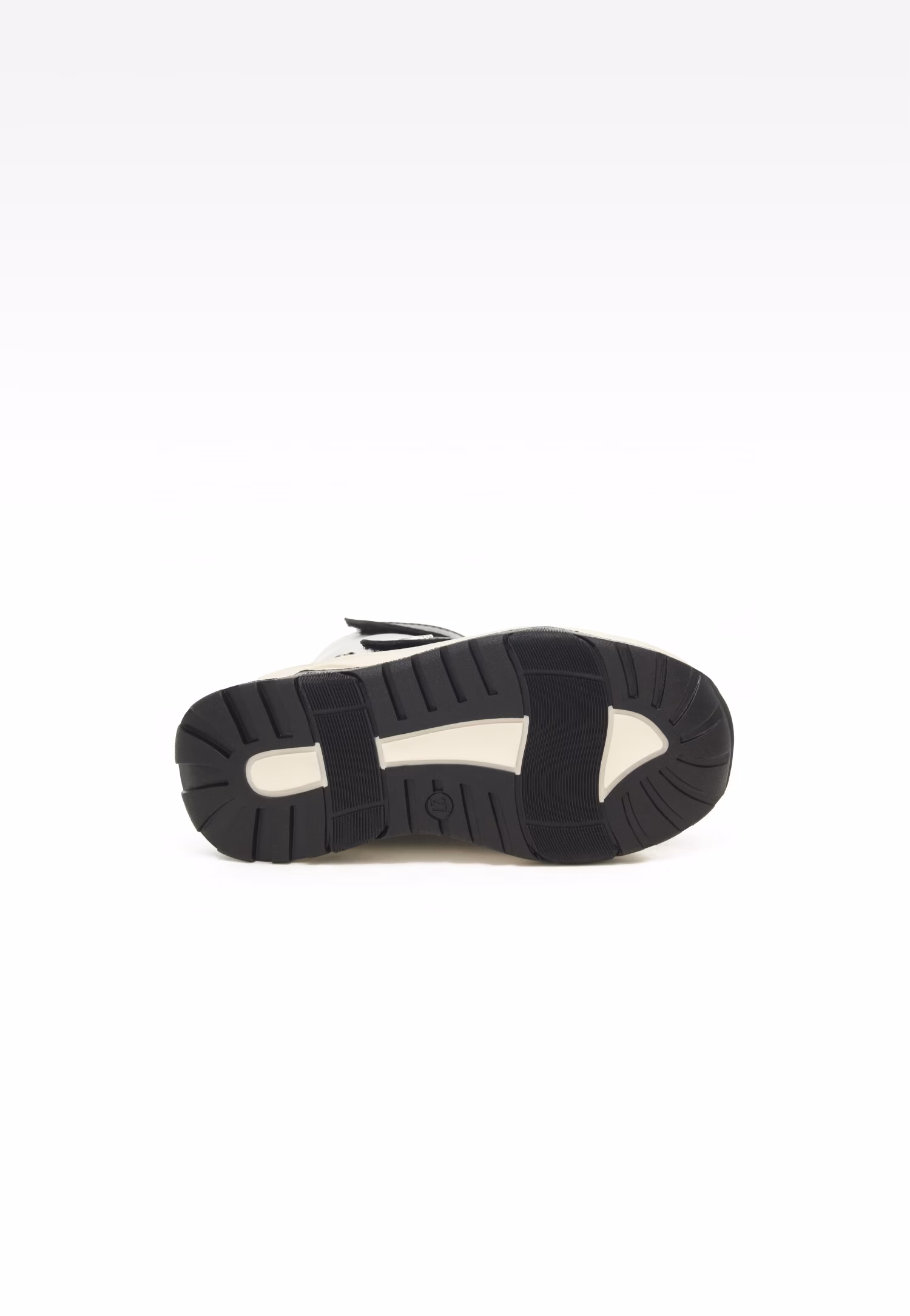 Trzewiki ocieplane BARTEK 14077005, dla dziewcząt, biało-czarny