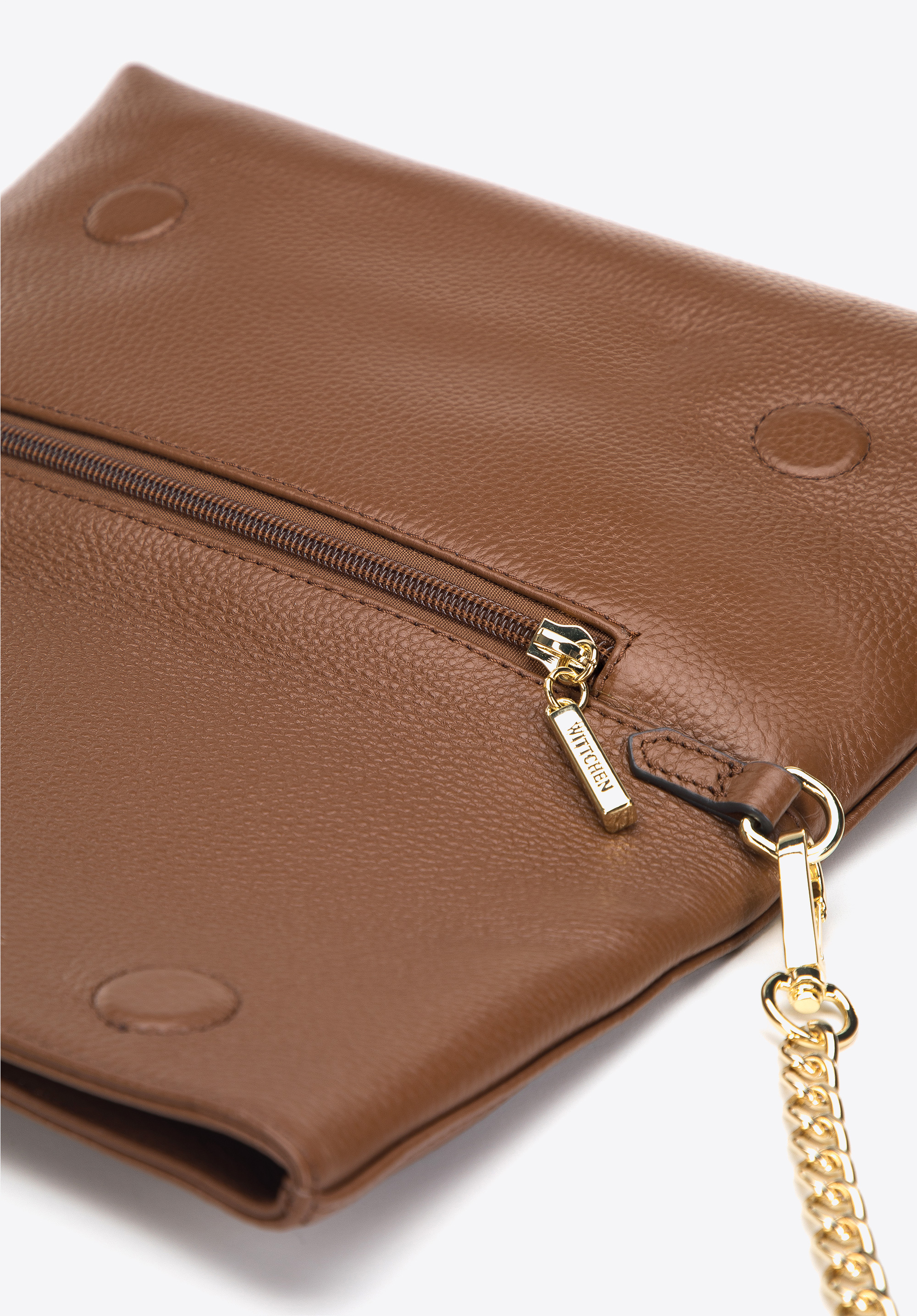 Damska listonoszka skórzana z rzemykiem