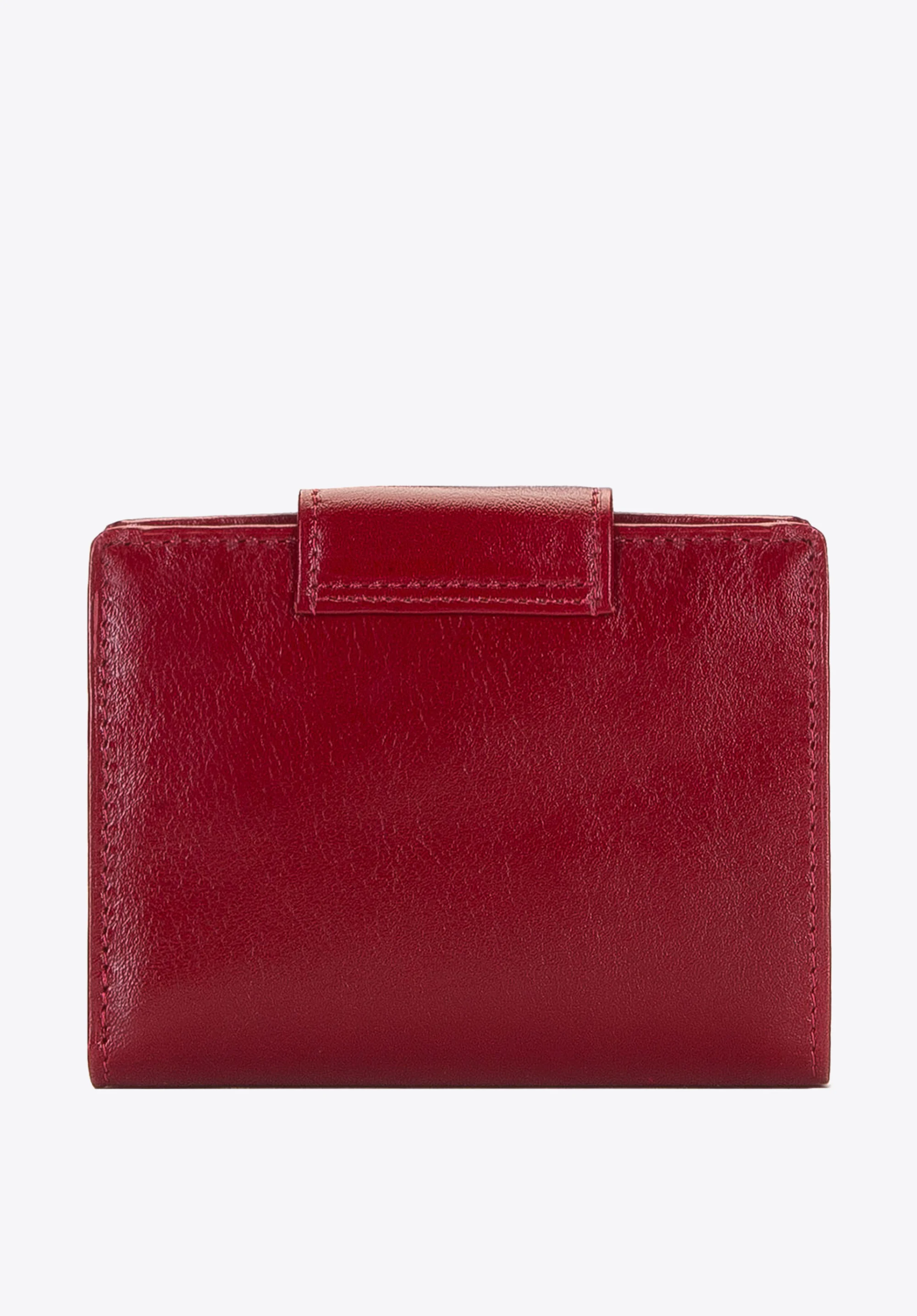 Damski portfel skórzany z elegancką napą