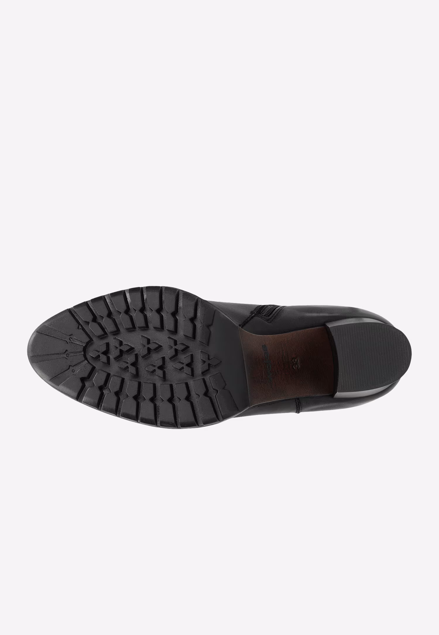 Czarne eleganckie botki damskie na zimę