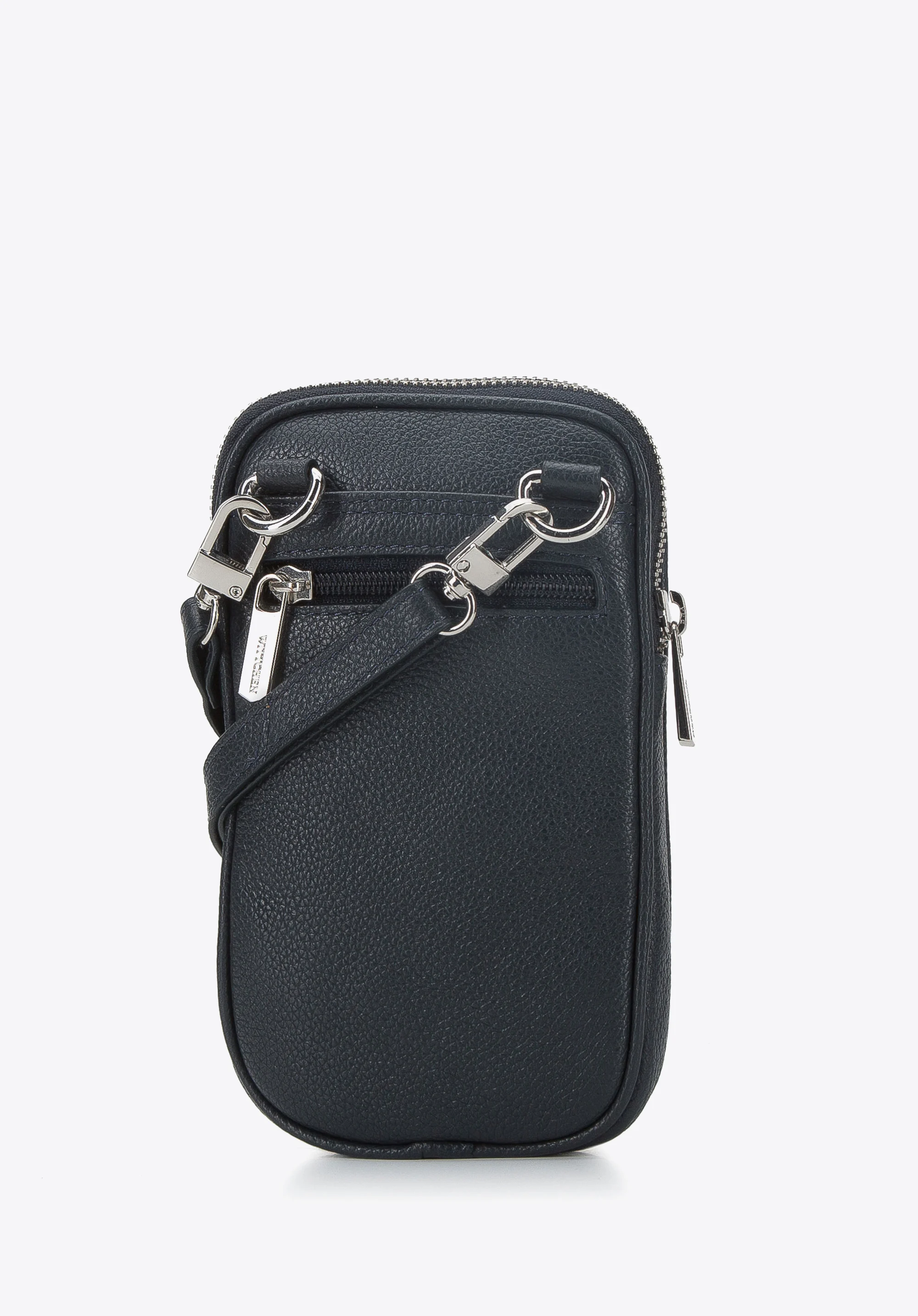 Męska torba na telefon skórzana