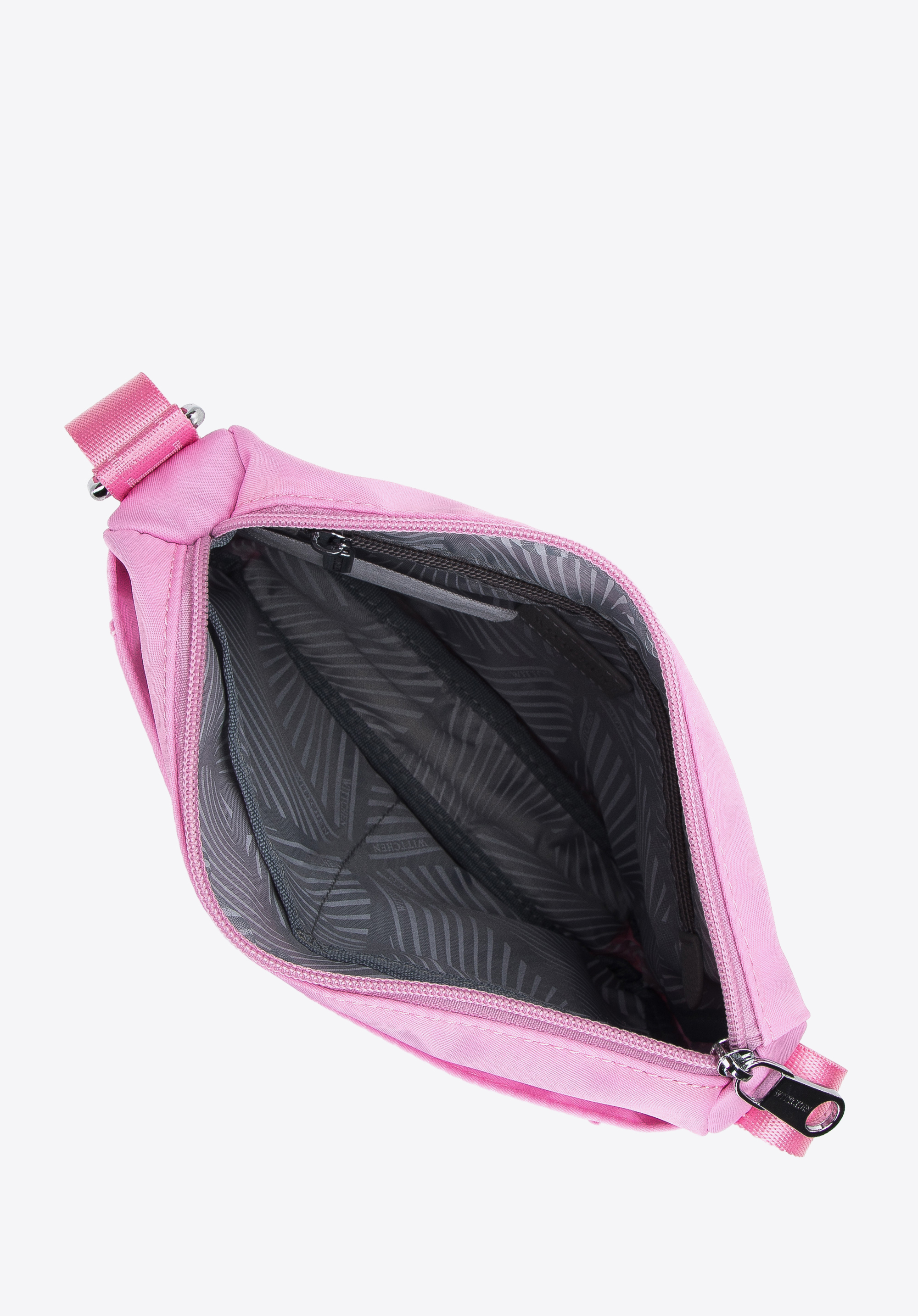 Damska listonoszka z nylonu z krytą kieszenią