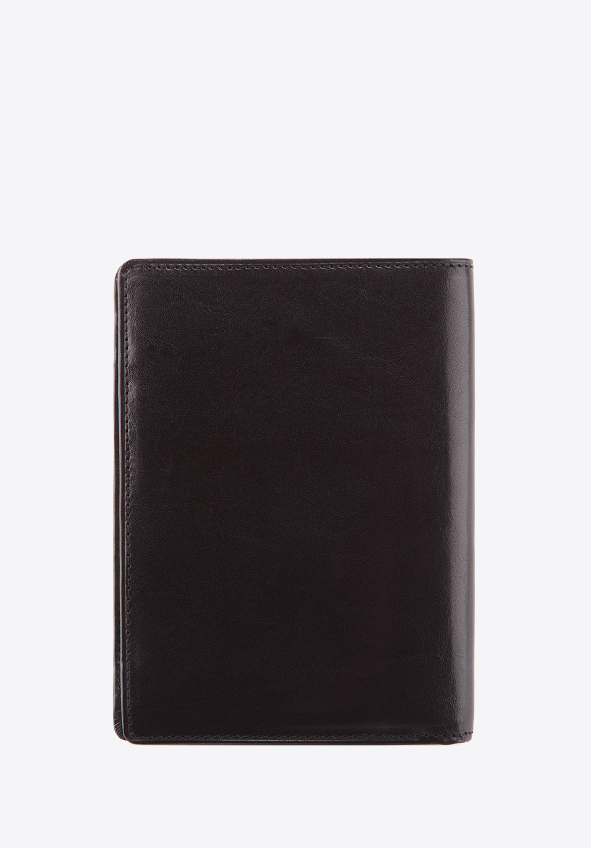 Męski portfel skórzany z osobnym panelem