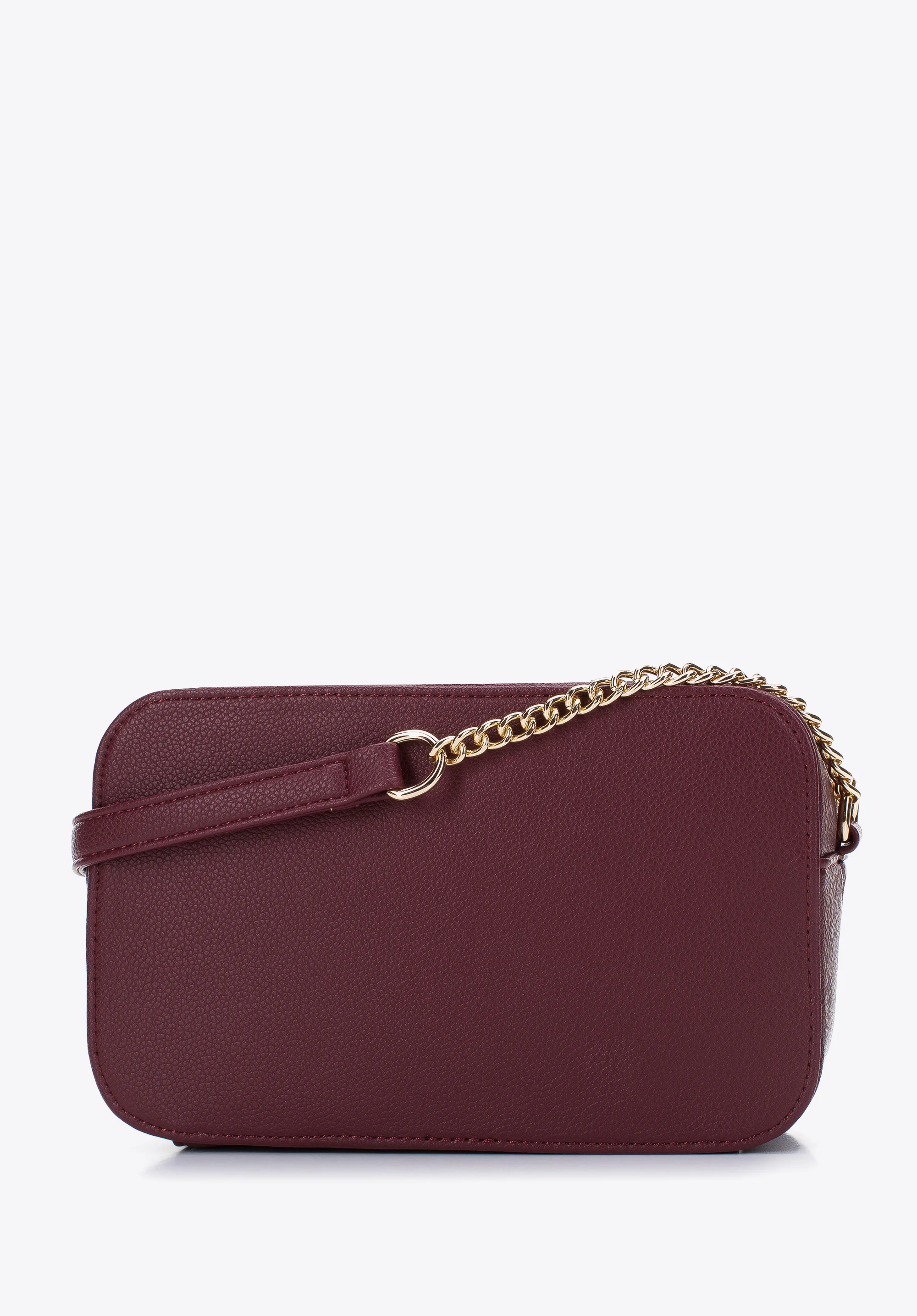 Damska listonoszka pudełkowa z obszytą kieszenią