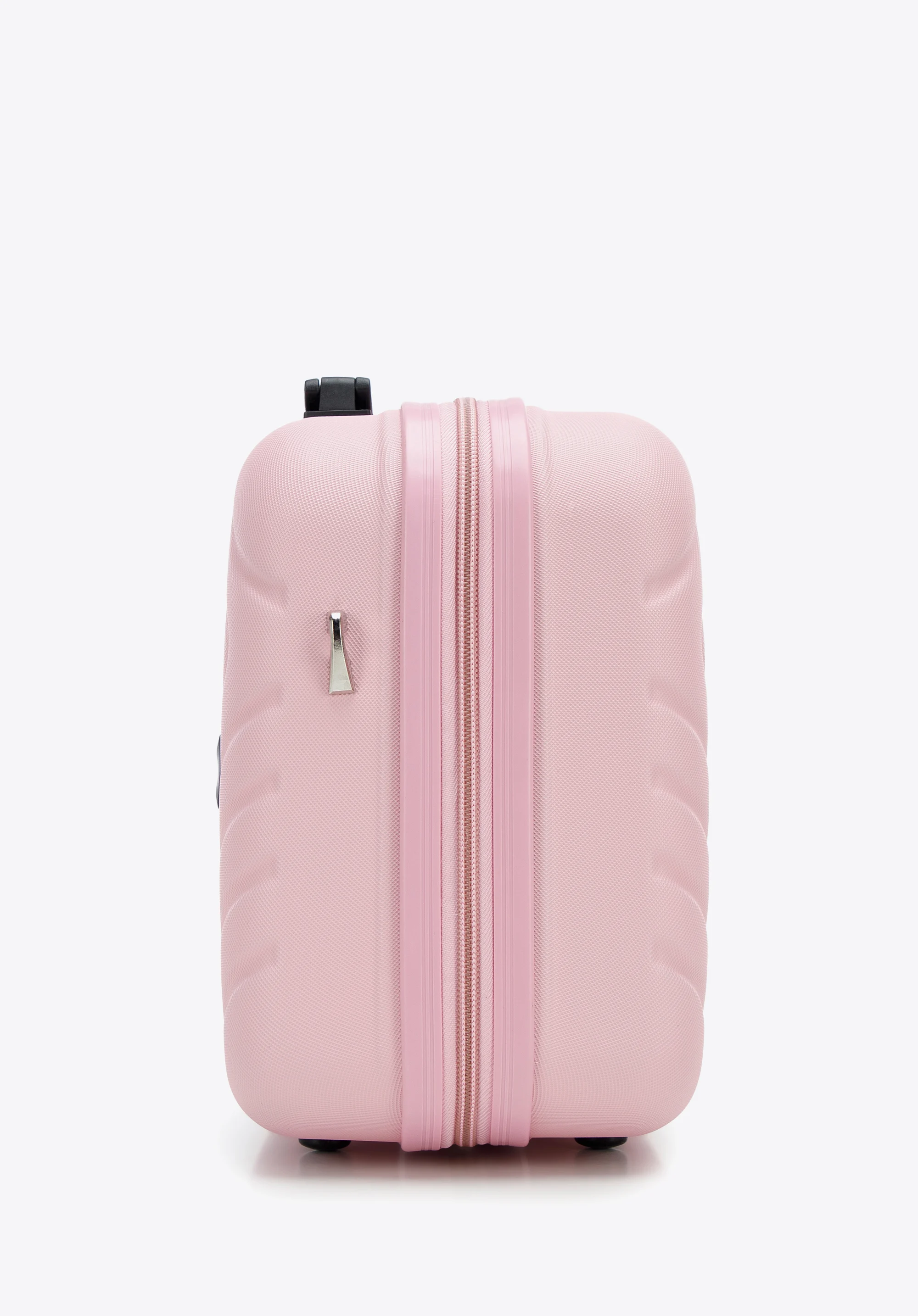 Walizka kabinowa z ABS-u z geometrycznym tłoczeniem