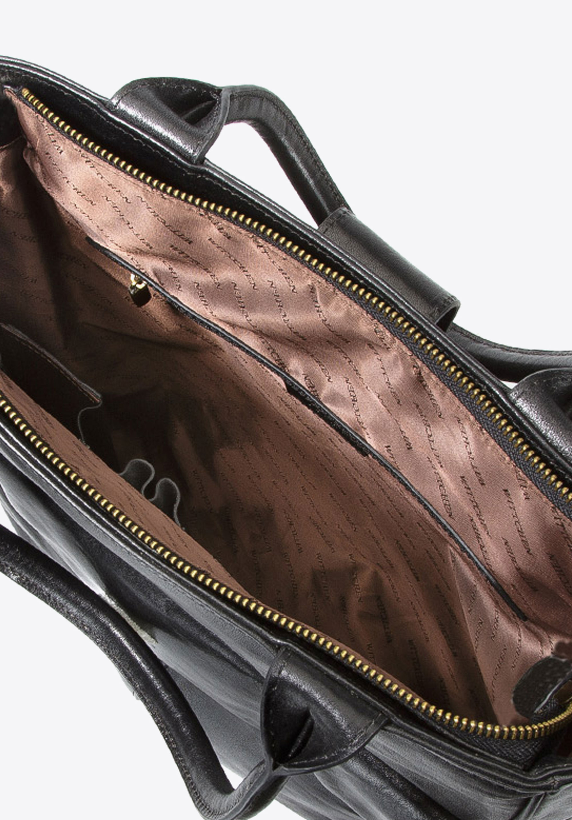 Kuferek skórzany wysoki