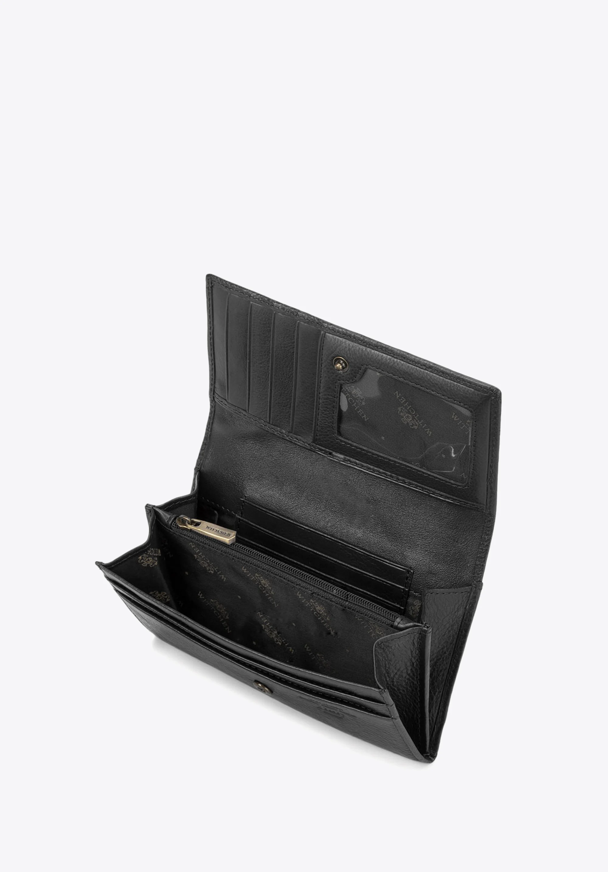 Damski portfel ze skóry klasyczny