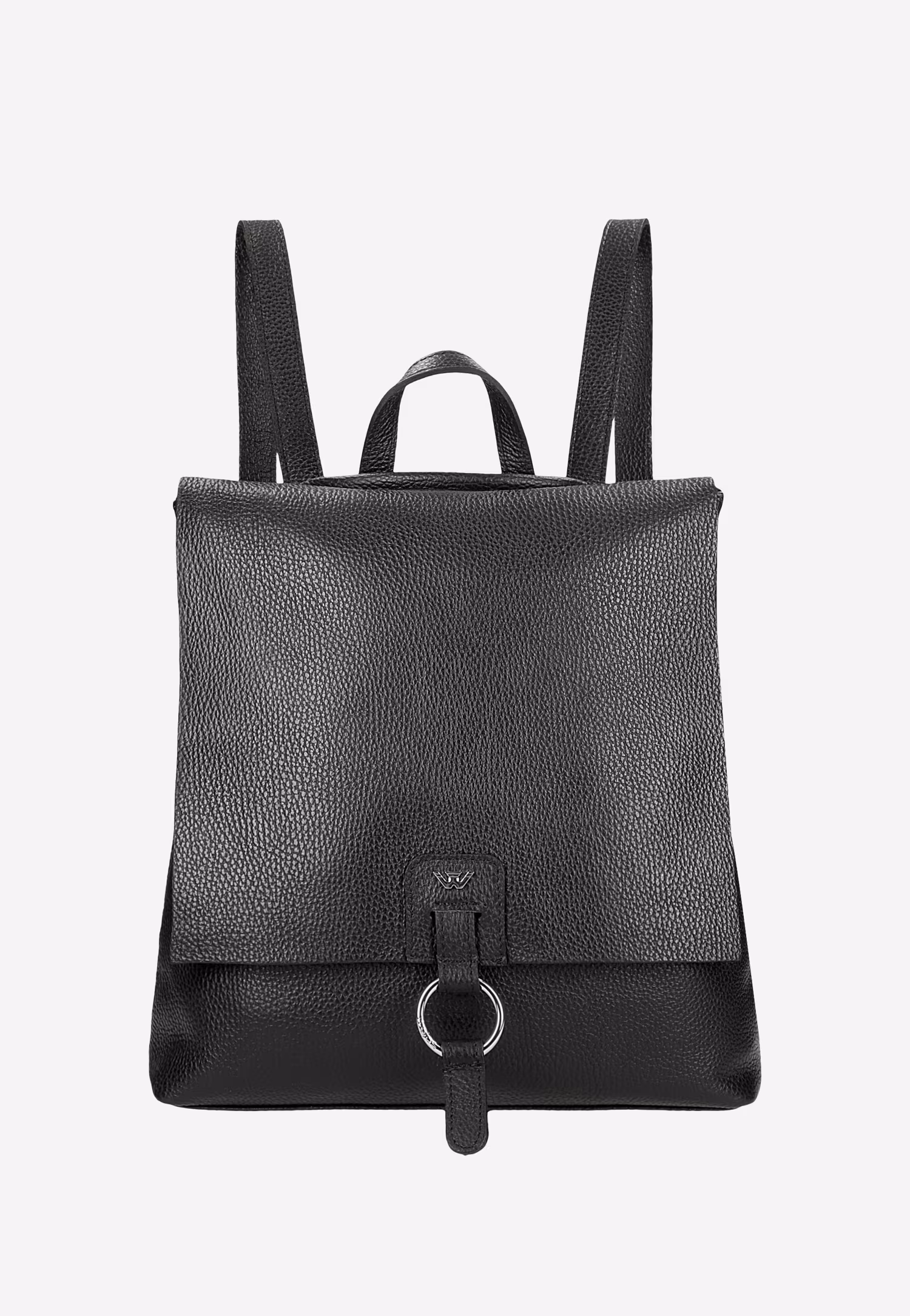 Praktyczna plecakotorba ze skóry licowej