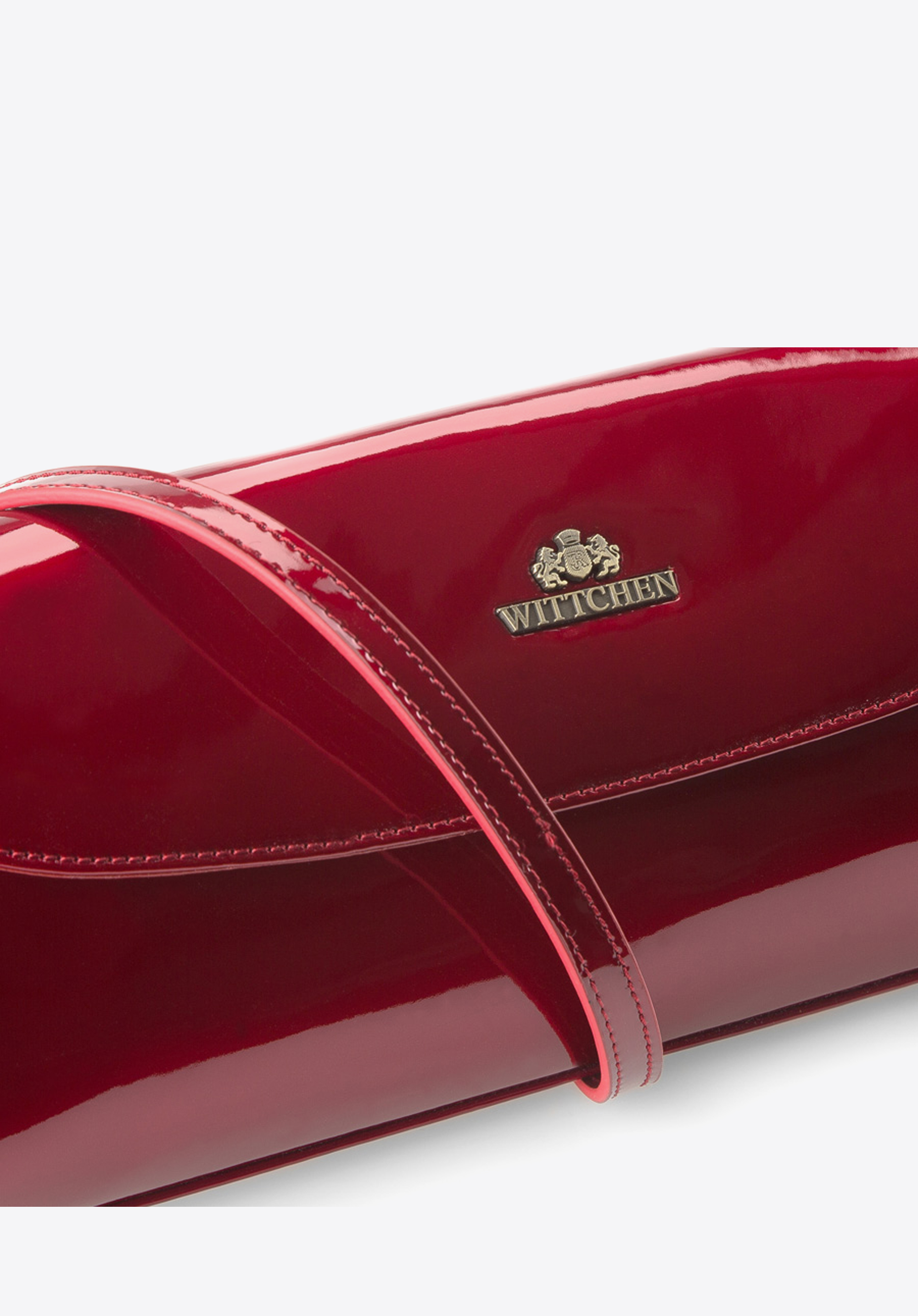 Kopertówka skórzana lakierowana