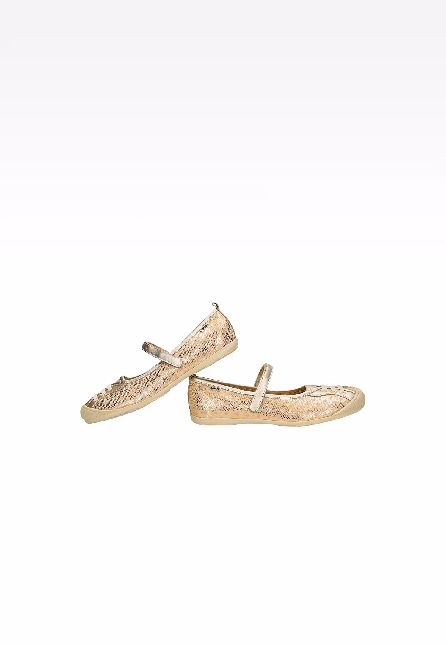 Czółenka BARTEK T-10183/63Q-7, dla dziewcząt, złoty