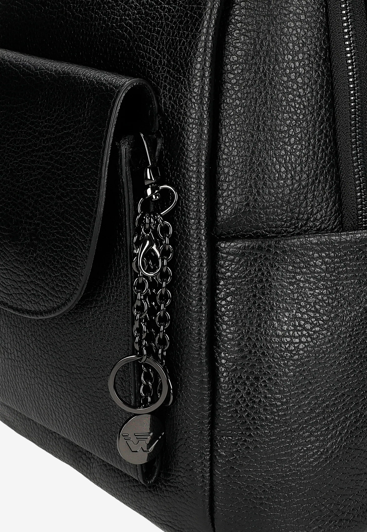 Pojemny beżowy plecak miejski ze skóry licowej