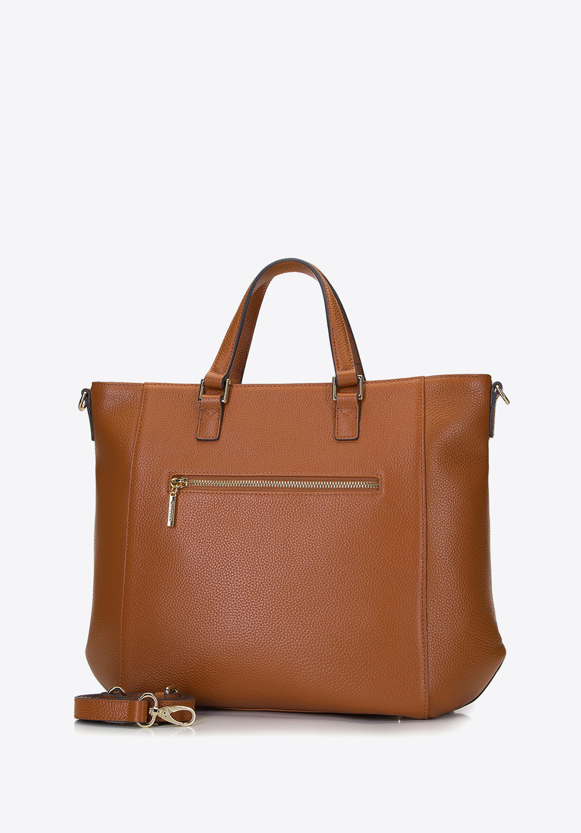 Torebka shopperka skórzana klasyczna