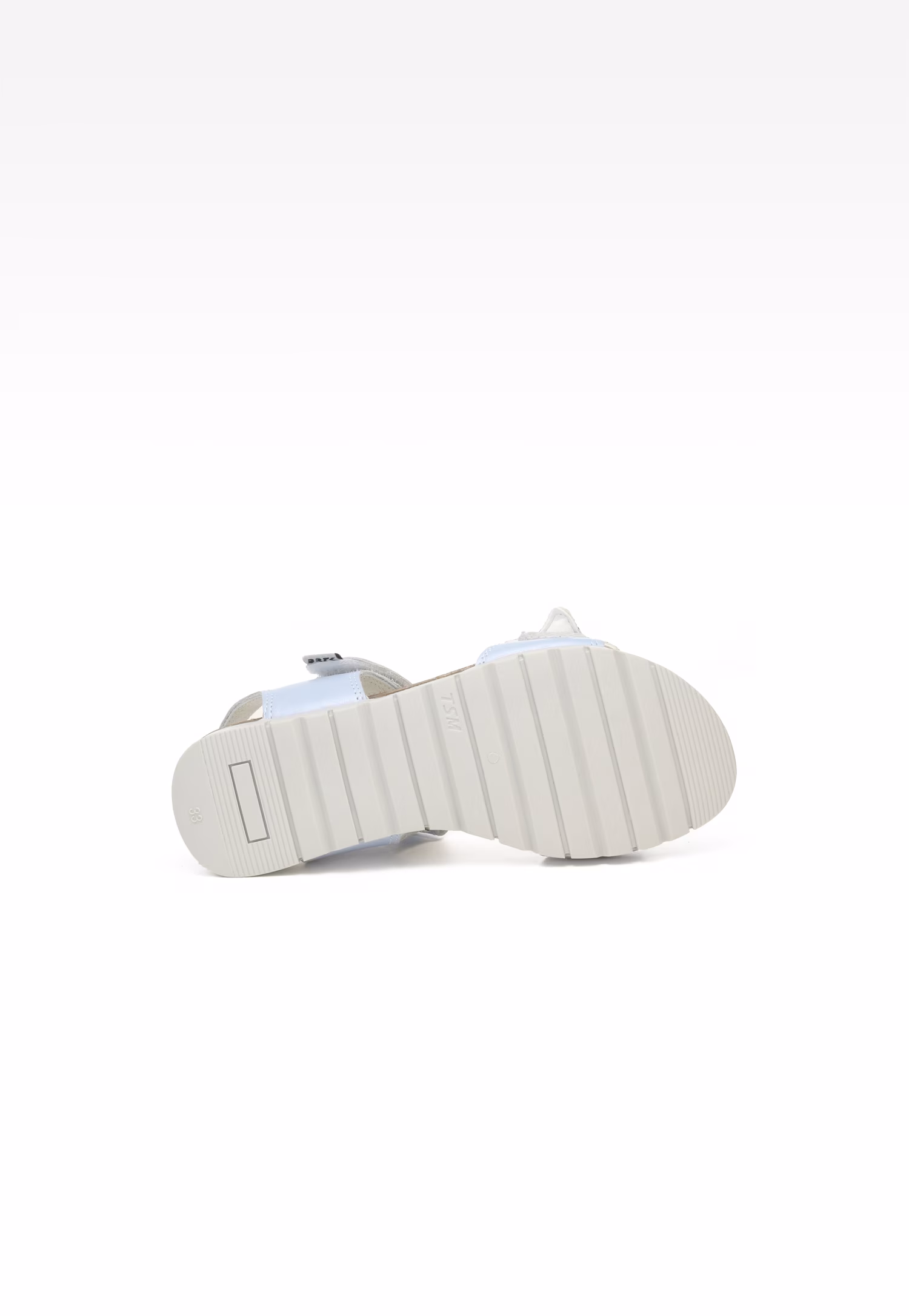 Sandały BARTEK 16183026, dla dziewcząt, beżowo-biały