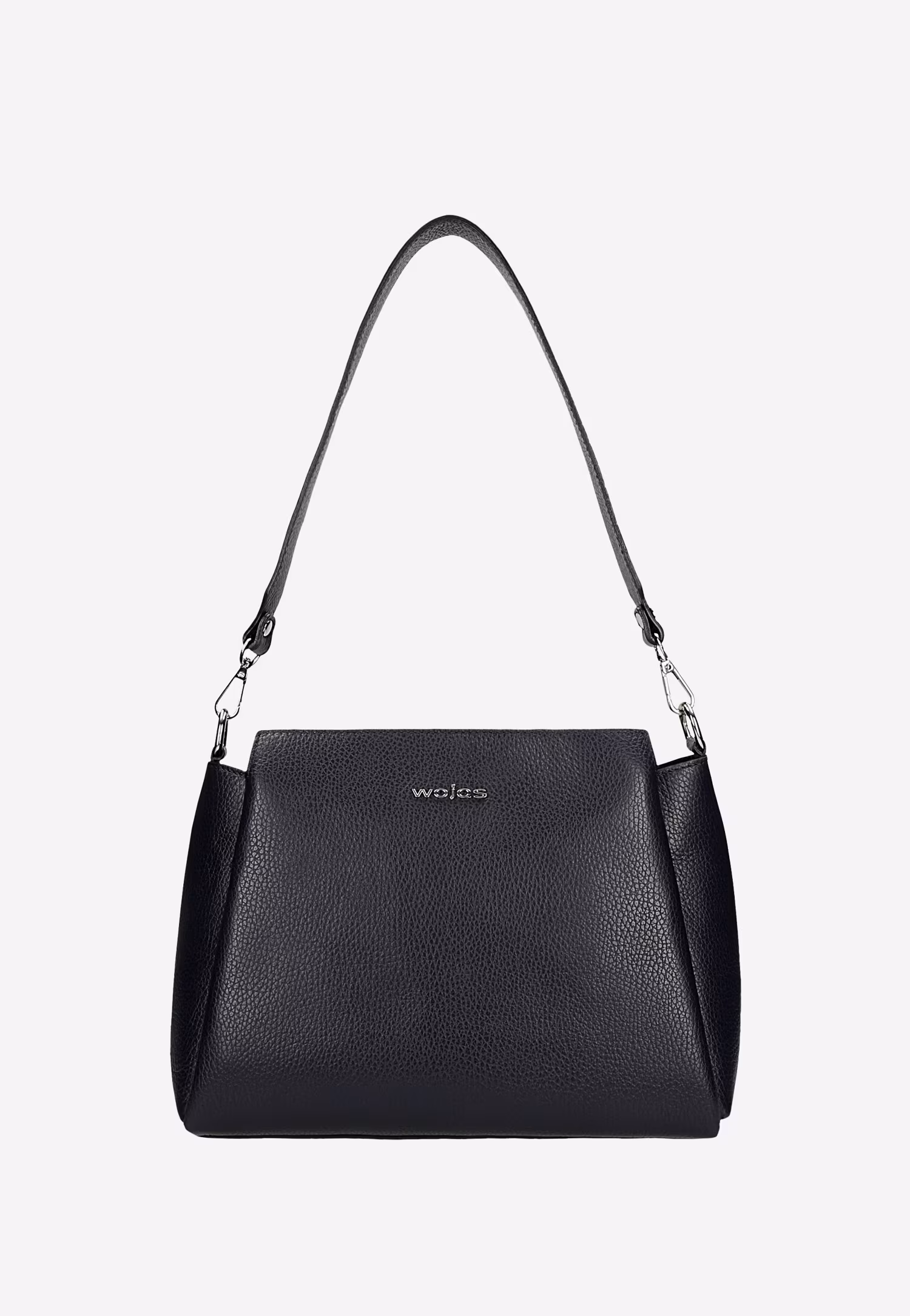 Skórzany jasnobrązowy kuferek damski