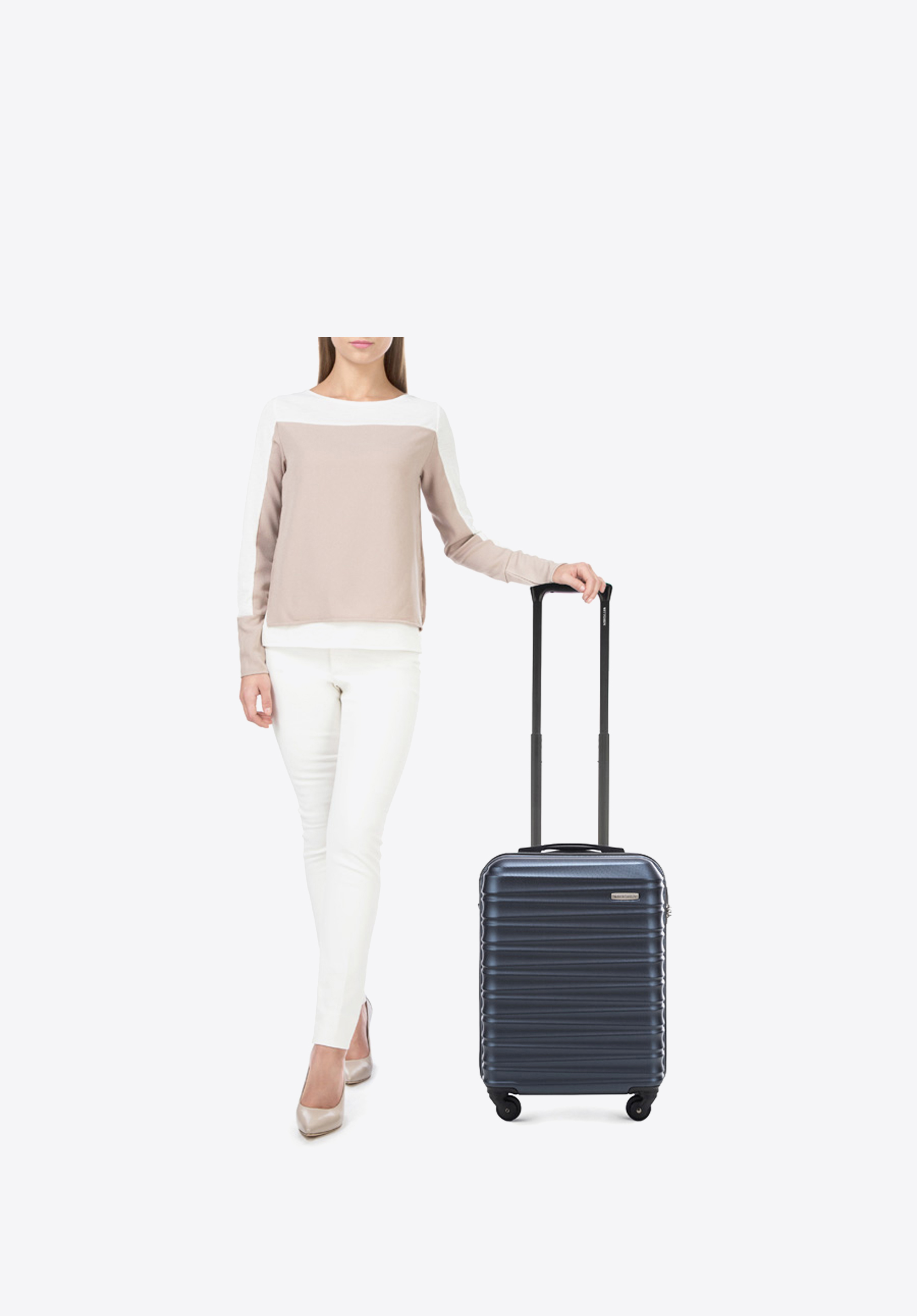 Kosmetyczka podróżna z ABS-u z żebrowaniem