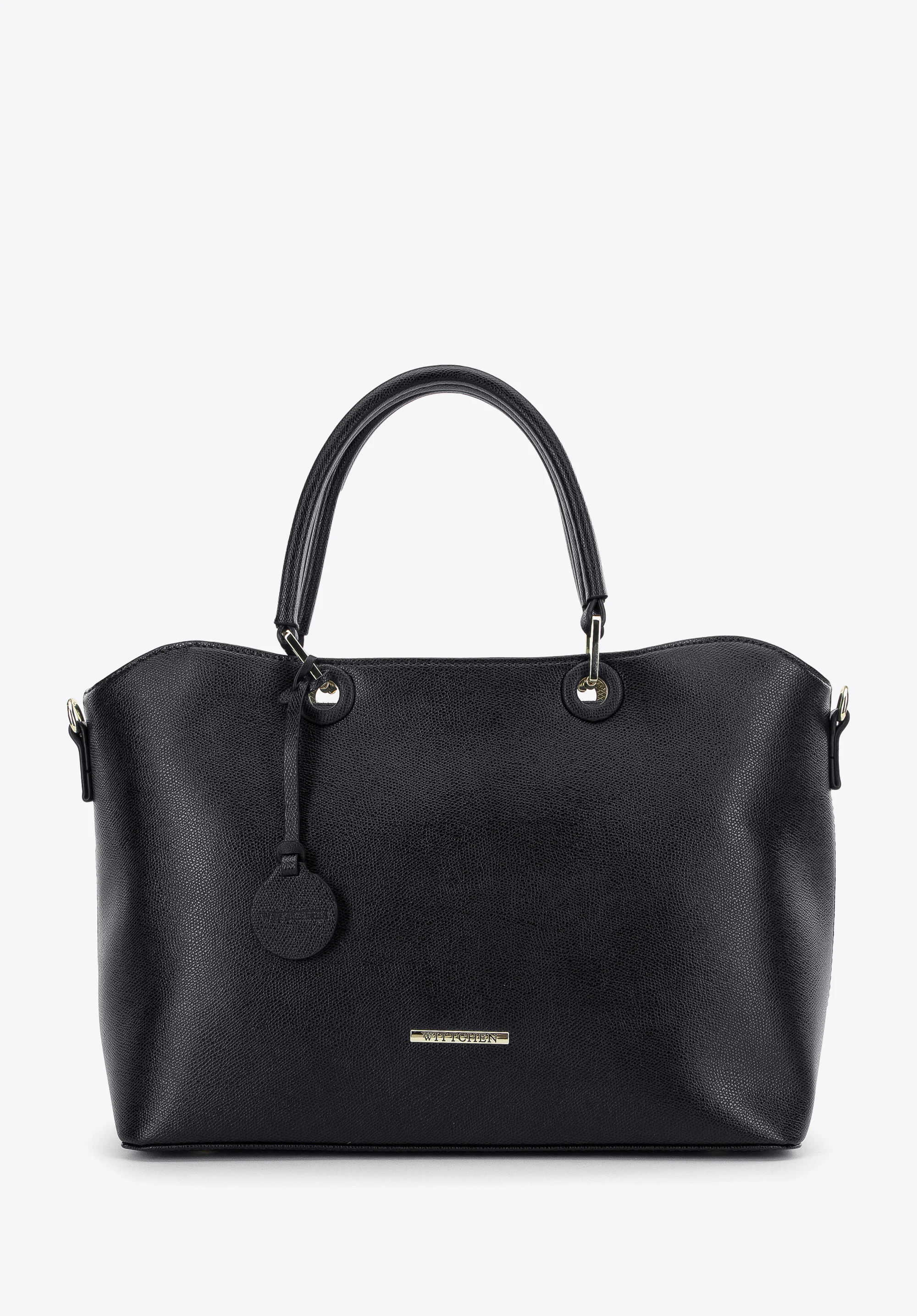 Torebka kuferek z ekoskóry zaokrąglona