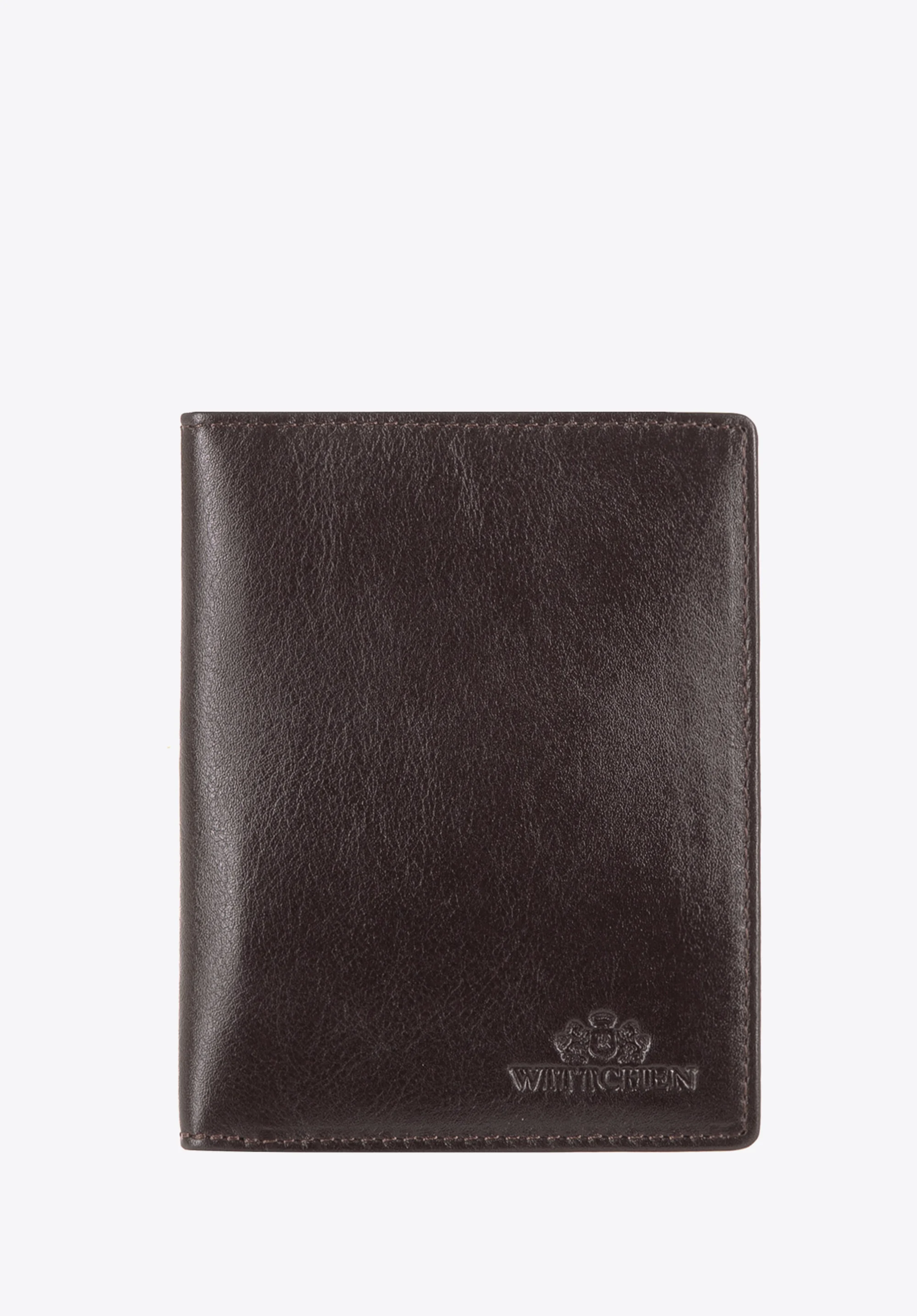 Etui na dokumenty skórzane proste