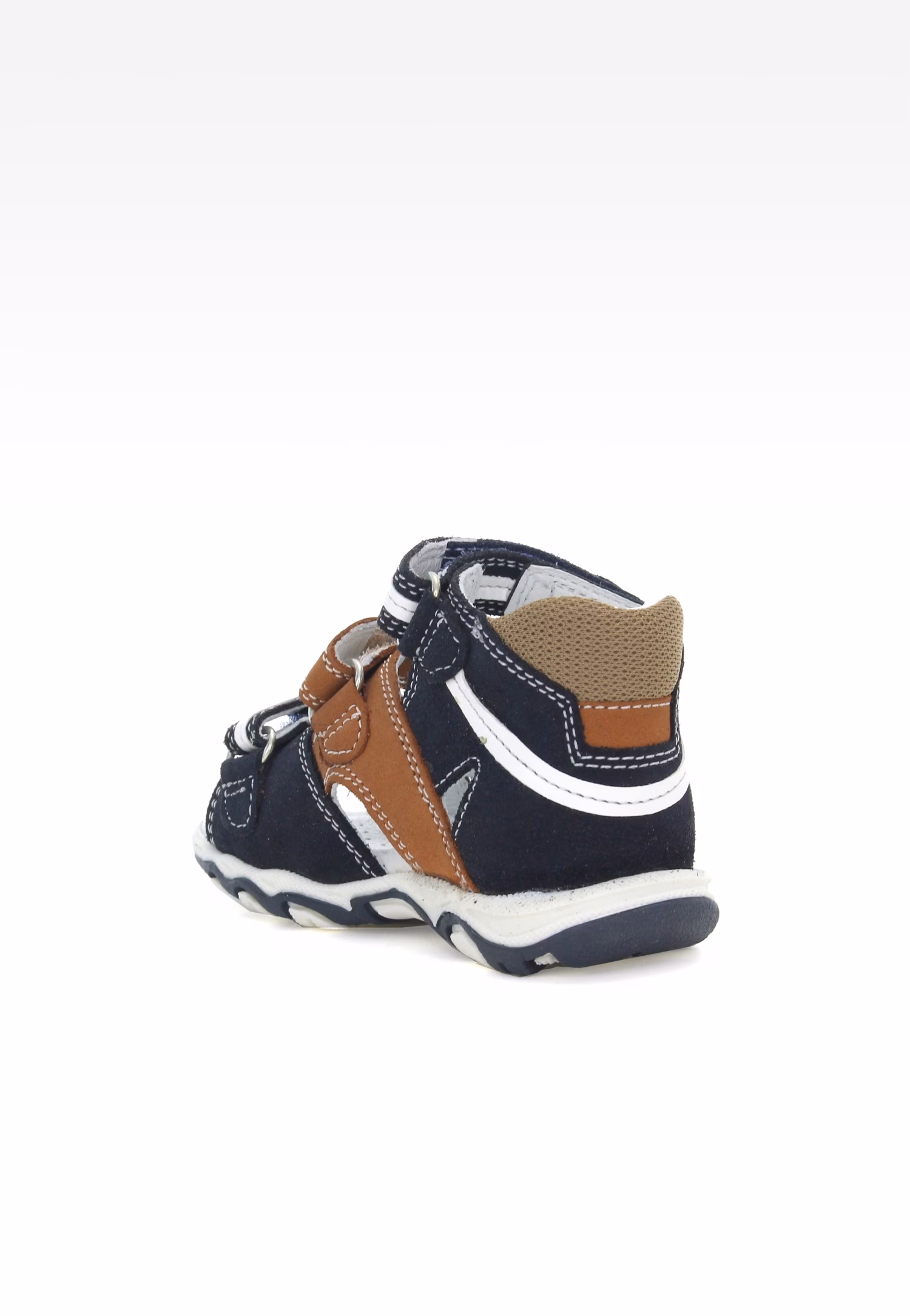 Sandały BARTEK T-11708-5/270, dla chłopców, granatowo-brązowy