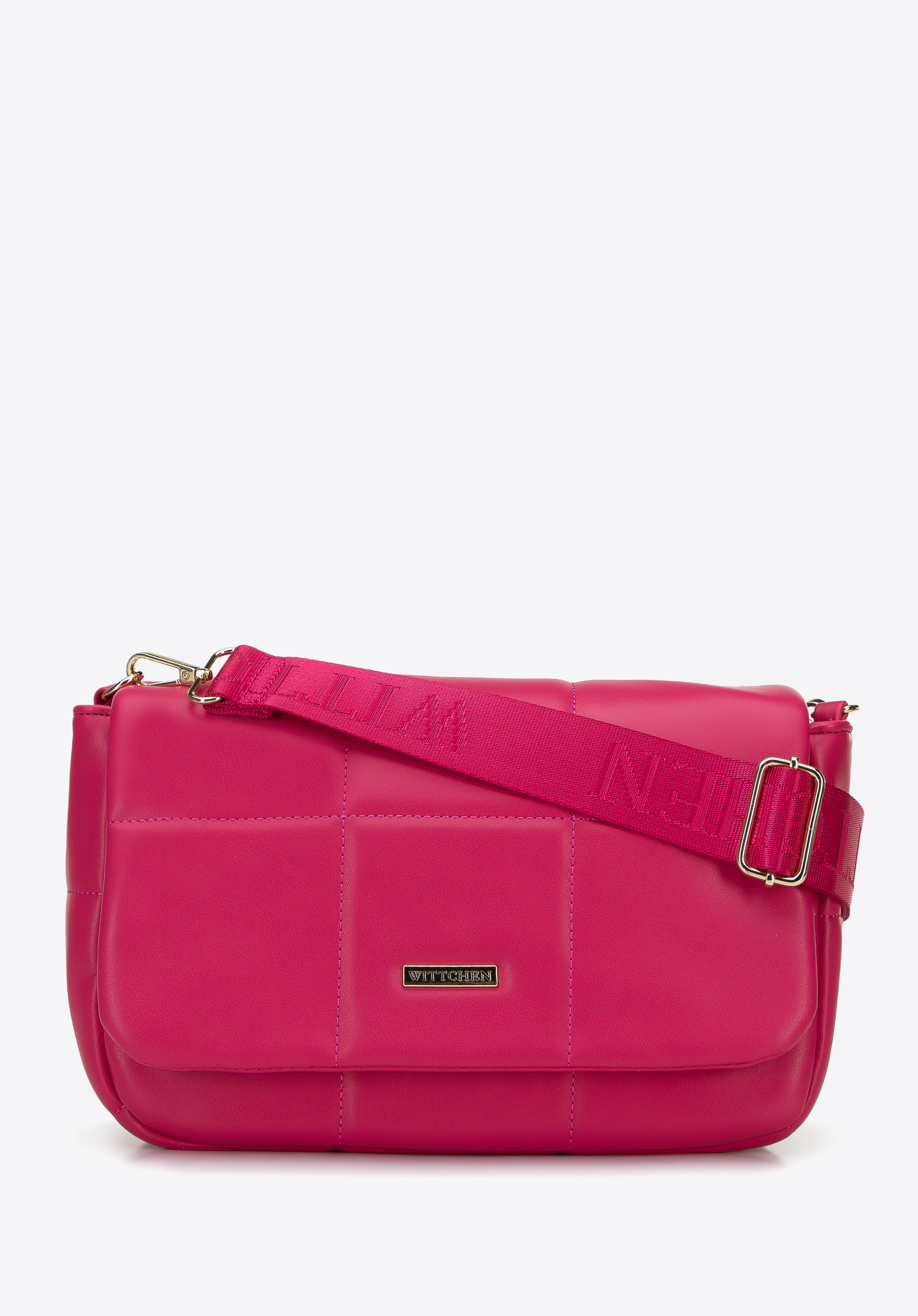 Damska listonoszka z miękkiej pikowanej ekoskóry