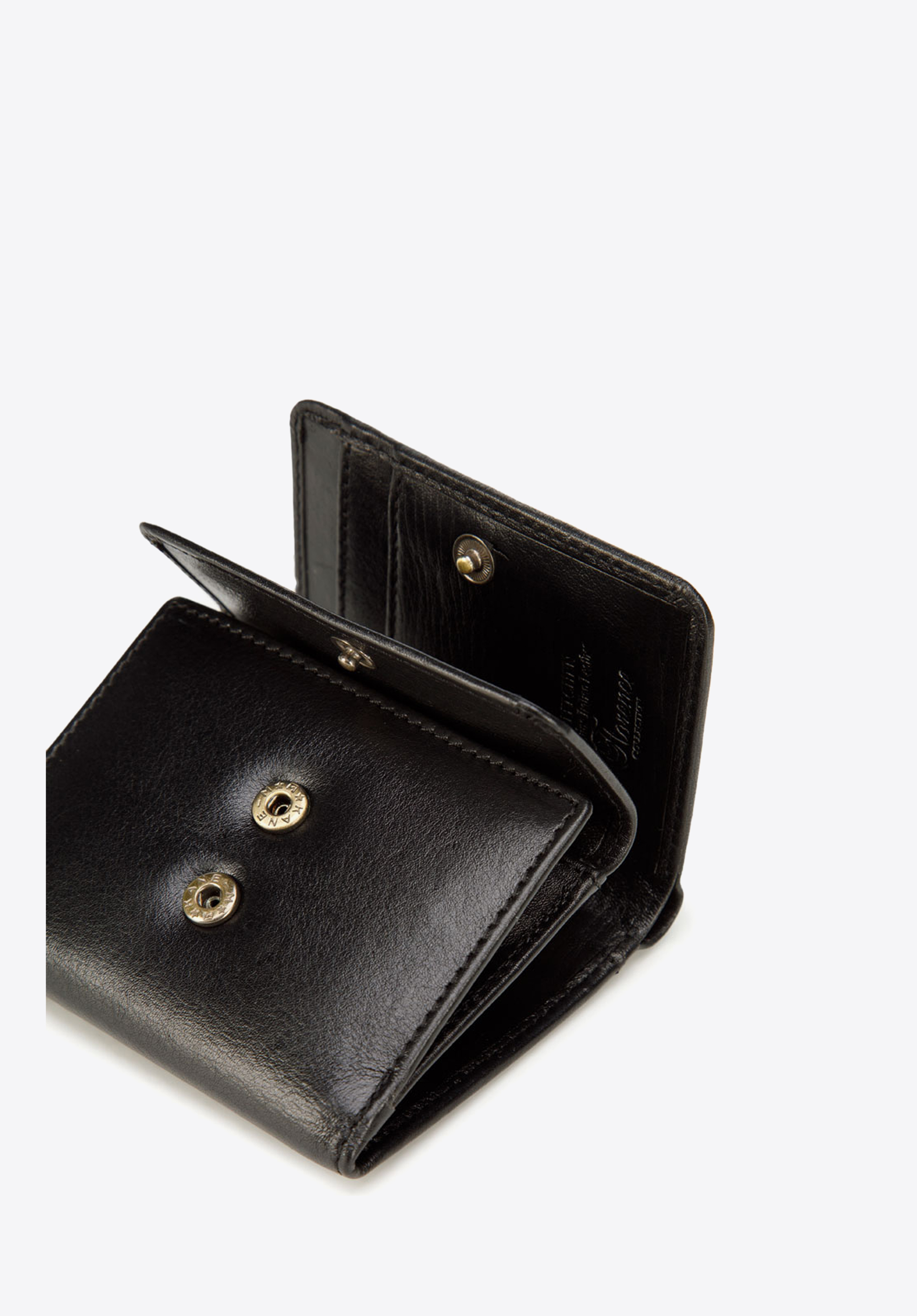 Damski portfel skórzany mały