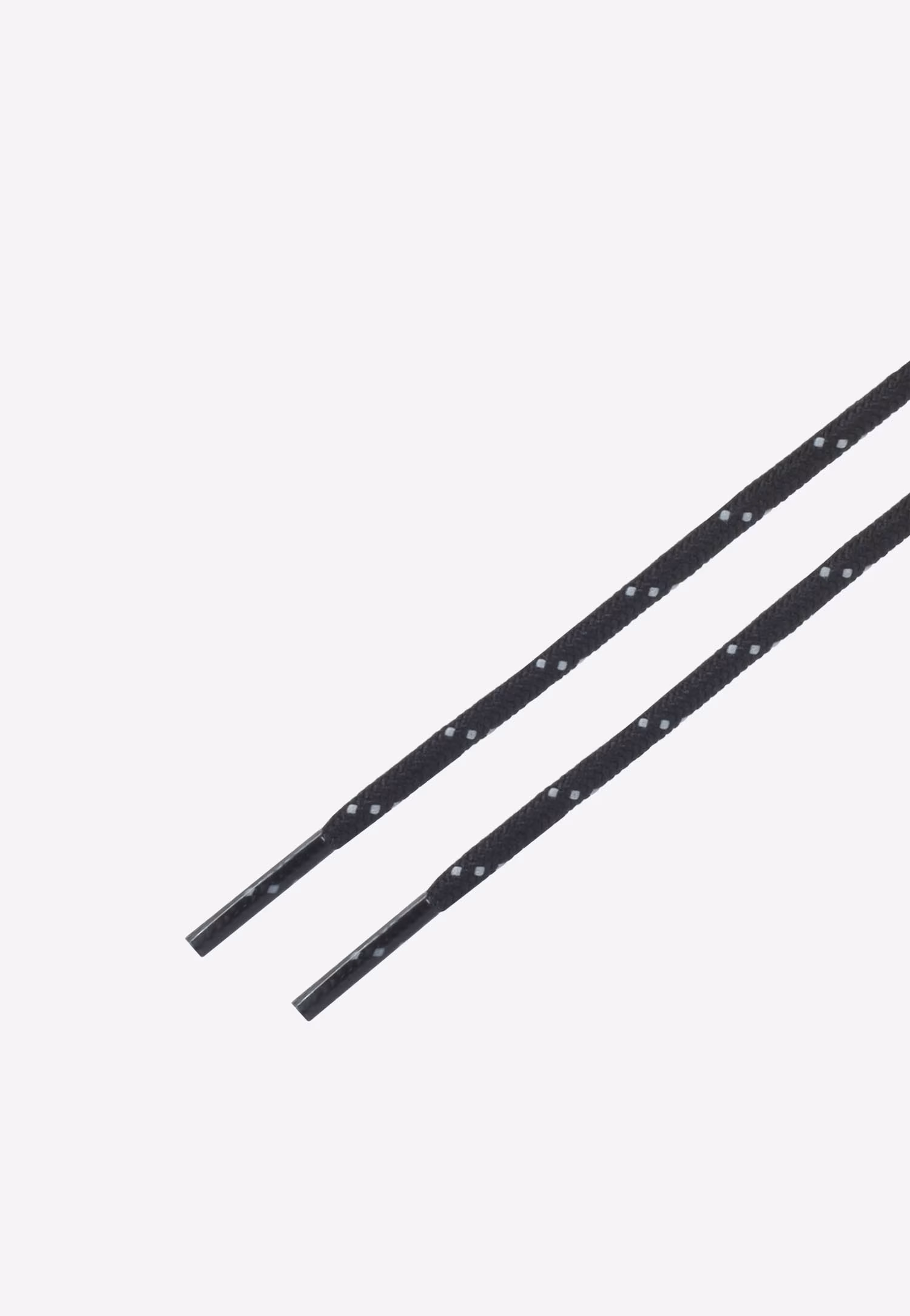 Sznurowadła trekking czarno-szare 160cm 99506-01