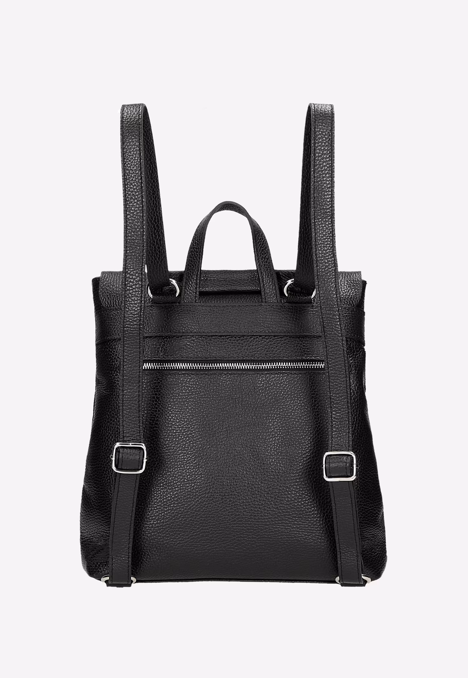 Praktyczna plecakotorba ze skóry licowej