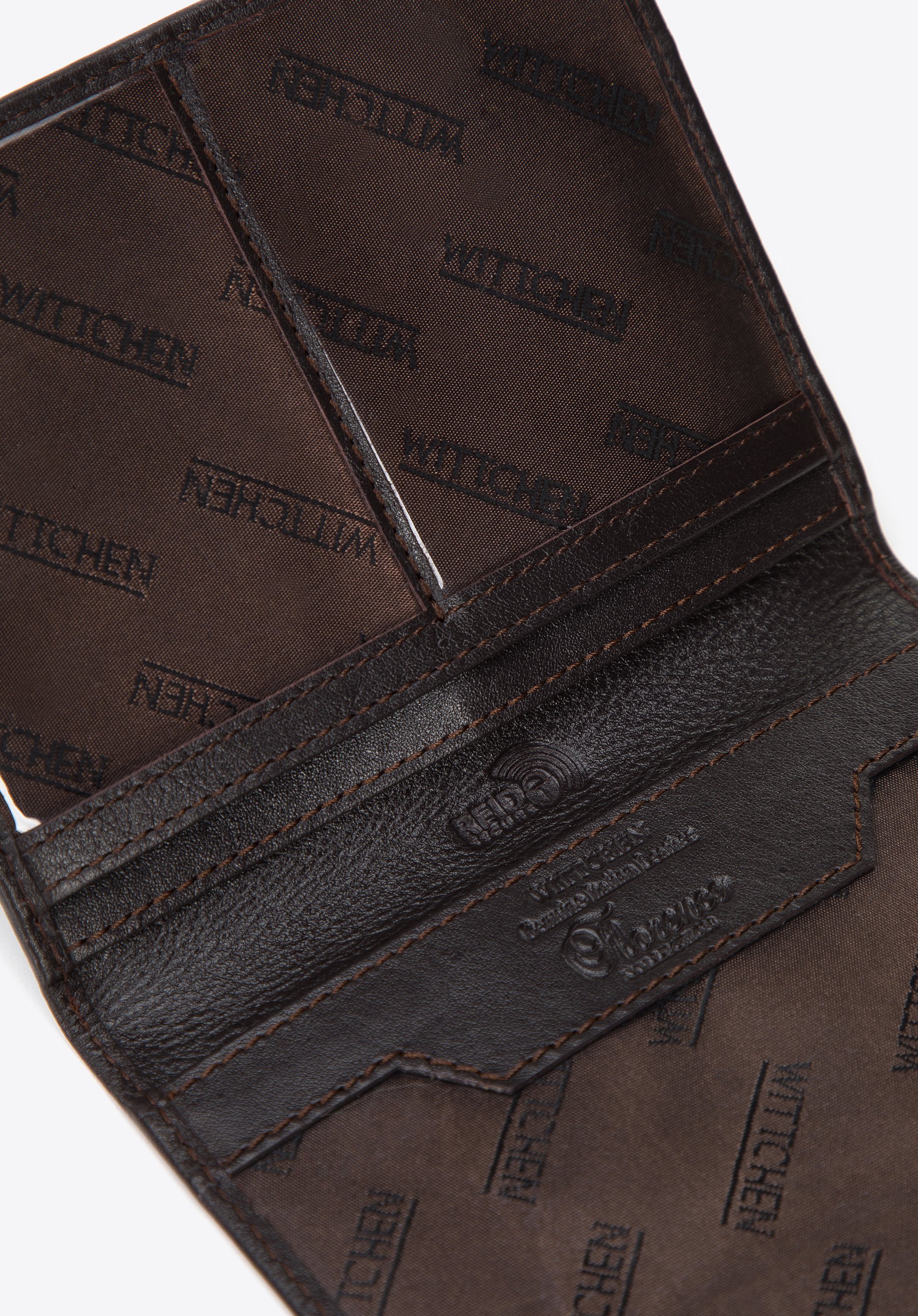 Etui na dokumenty skórzane proste