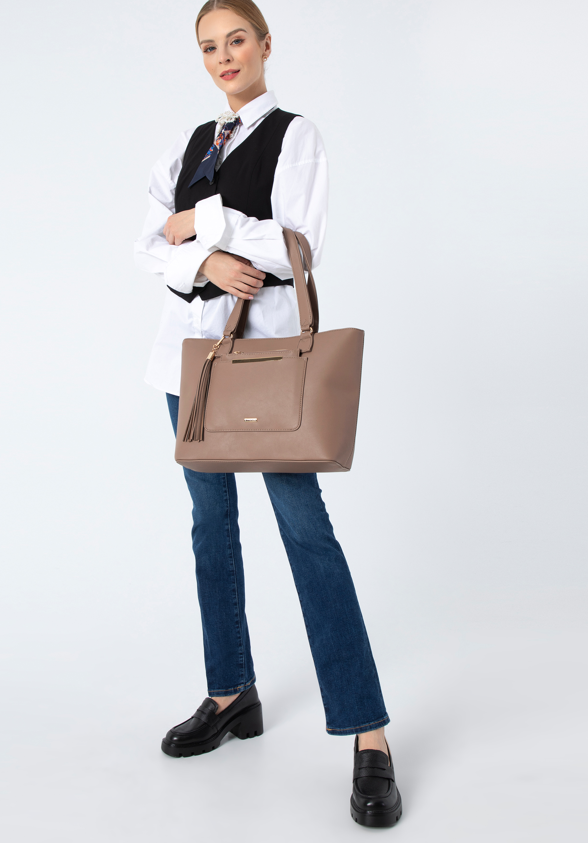 Torebka shopperka z wyjmowanym etui pro-eco