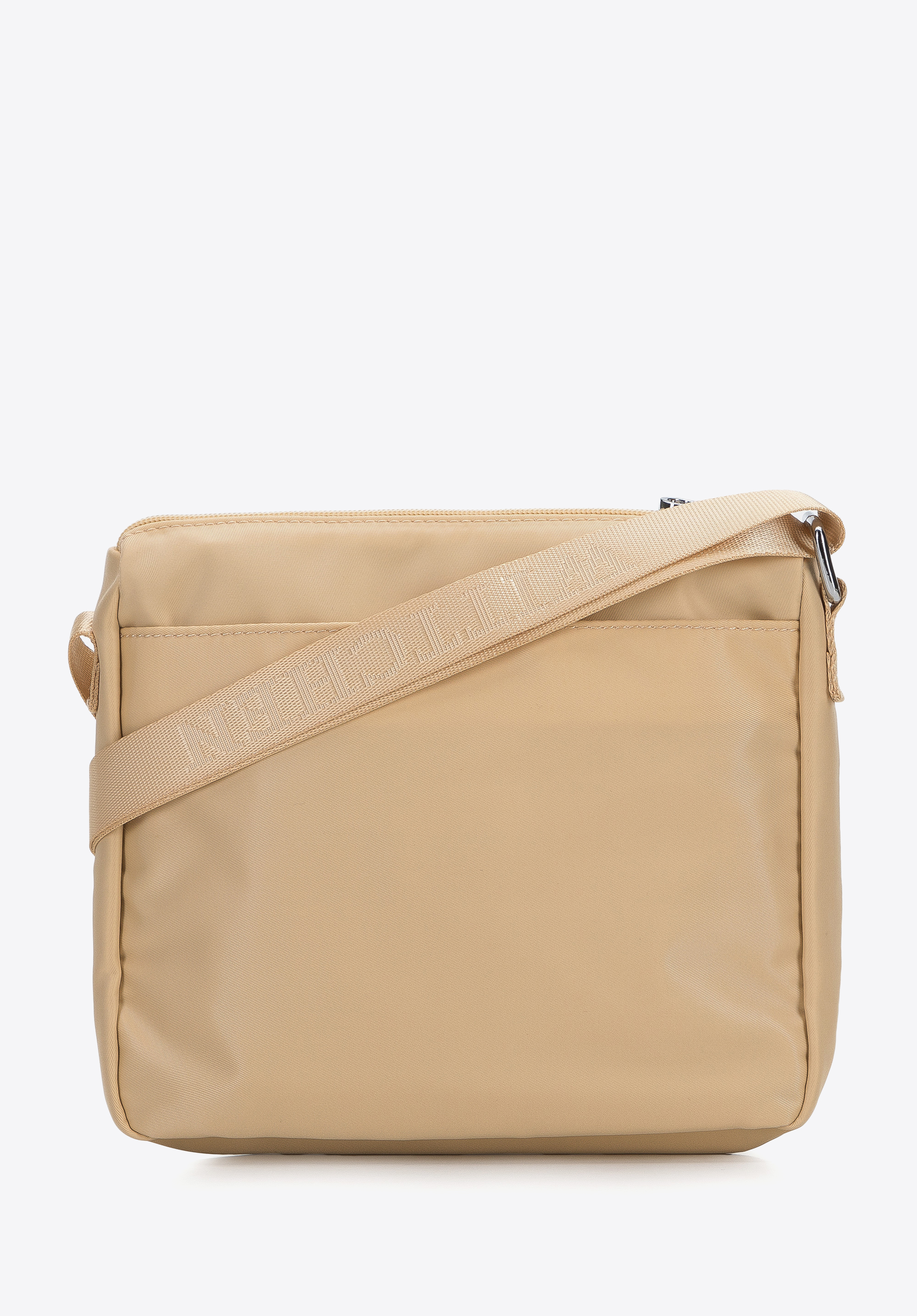 Damska listonoszka z nylonu z krytą kieszenią