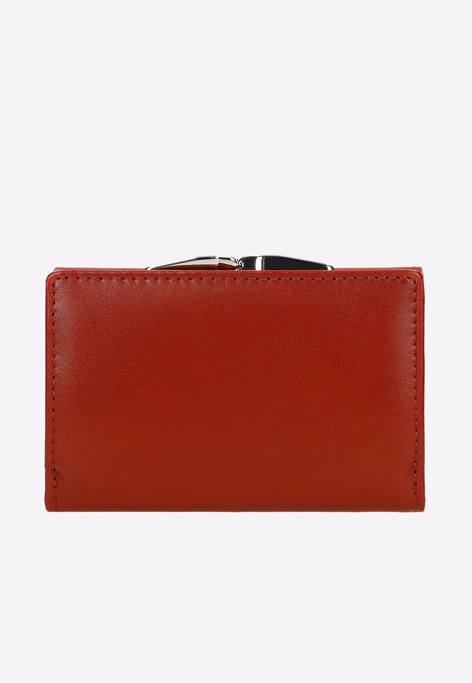 Czarny skórzany portfel damski z RFID